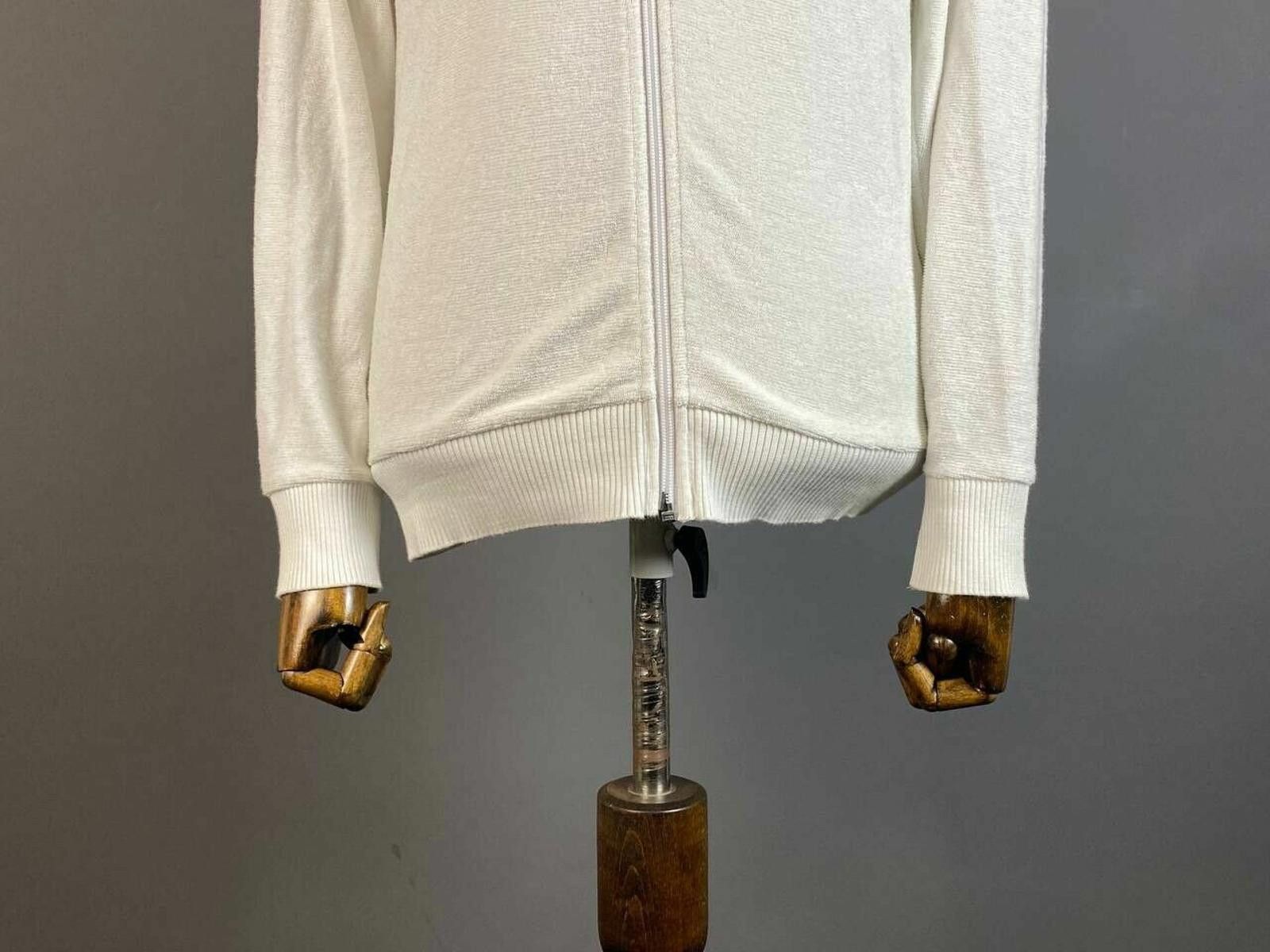 Fred Perry Men Fred Perry Reissues White Full Zip Sweater Size S Size US S / EU 44-46 / 1 - 3 Thumbnail