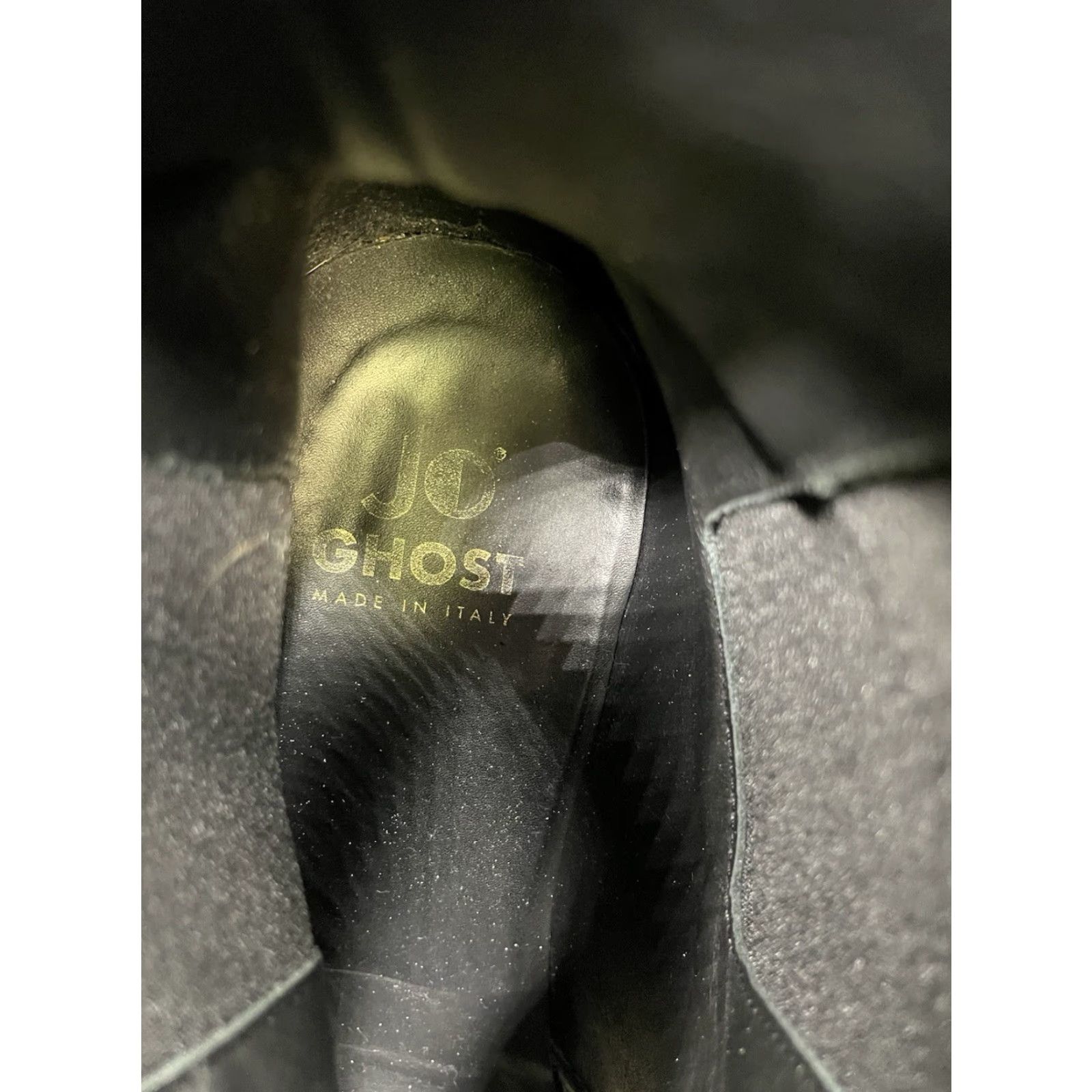 Vintage VINTAGE Jo Ghost Chelsea Boots Black Leather Mens EU 44 US 11 Italy Chelsea Boots Mens Leather Black 44 11 Jo Ghost Boots Ghost Moderate wear Size US 11 / EU 44 - 2 Thumbnail