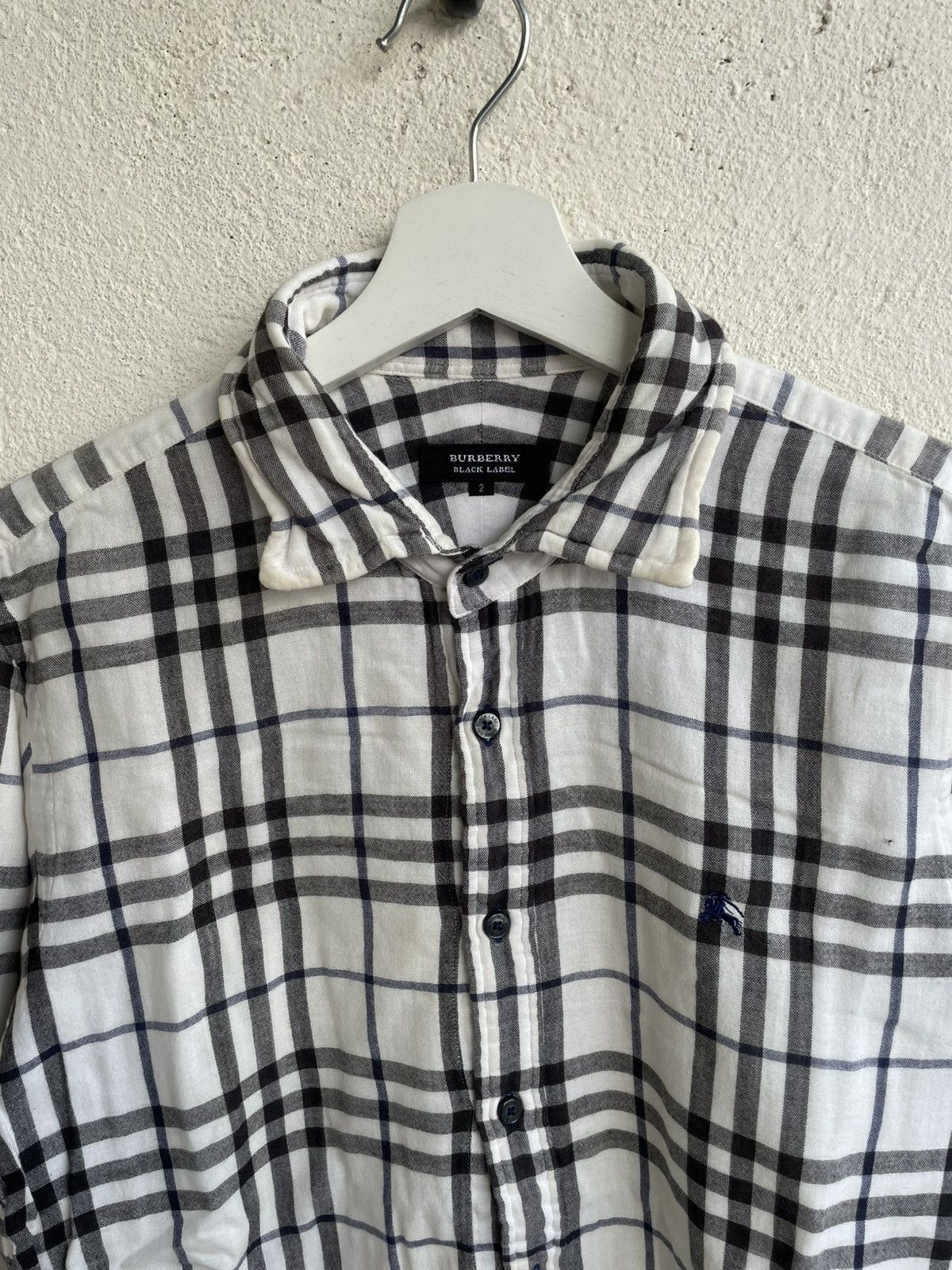 Burberry Vintage Burberry Plaid Shirt Archival Y2K Hysteric Issey If6 Size US M / EU 48-50 / 2 - 2 Thumbnail