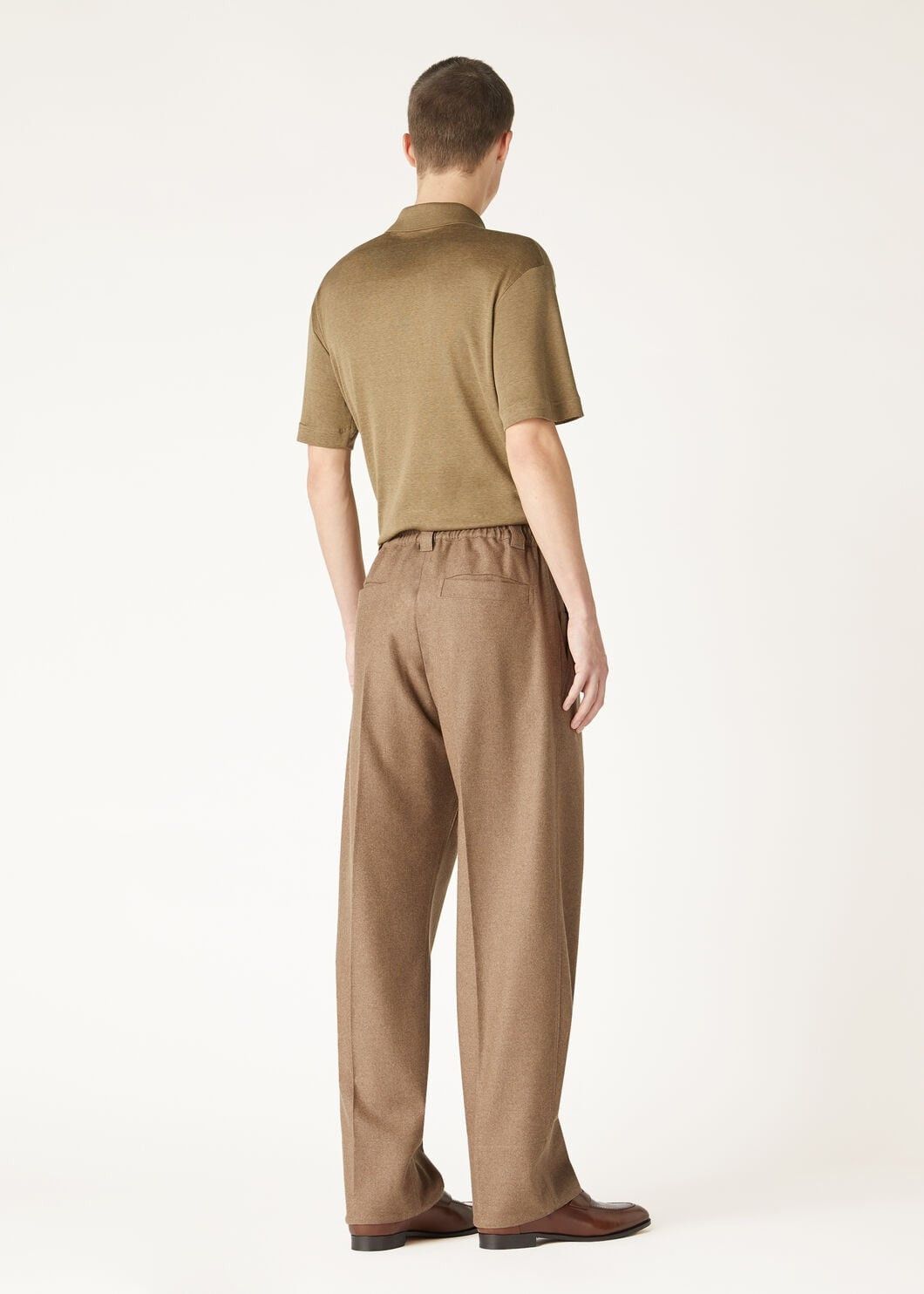 Loro Piana o1w1db10725 FAO2775 Valpiana Polo Shirt in Brown Size US S / EU 44-46 / 1 - 6 Thumbnail