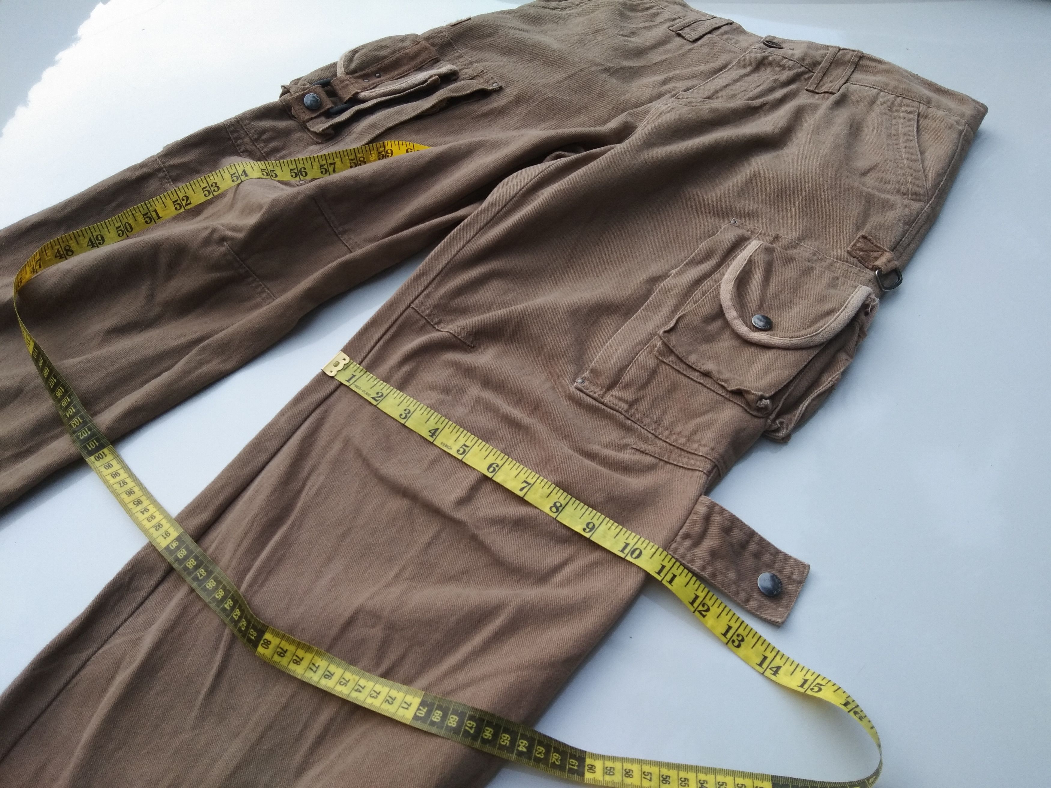 Japanese Brand INTERCREW MULTIPOCKET CARGOPANT Size US 34 / EU 50 - 14 Thumbnail