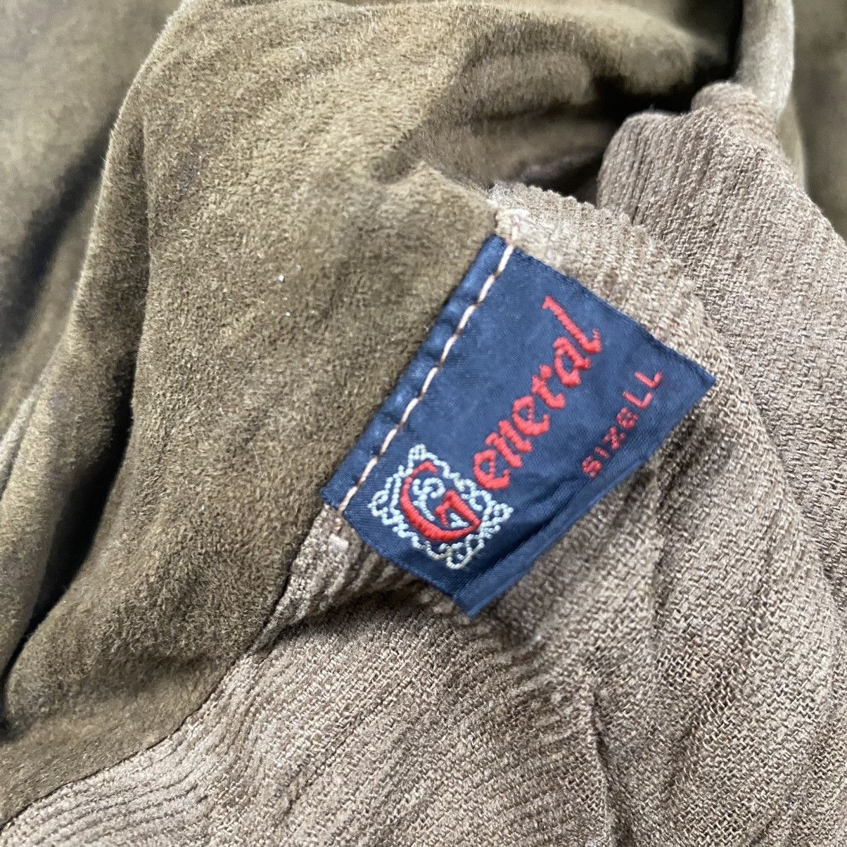 Japanese Brand Vintage 90s General Japan Suede Jacket Size US S / EU 44-46 / 1 - 9 Thumbnail