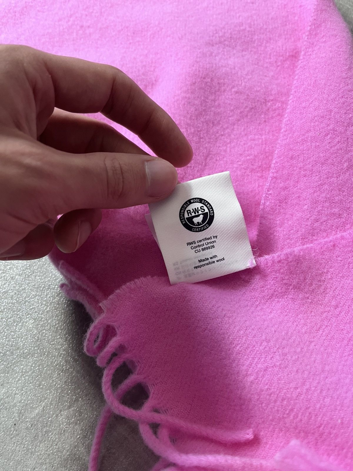 Acne Studios Acne Studios wool pink scarf new Size ONE SIZE - 8 Thumbnail