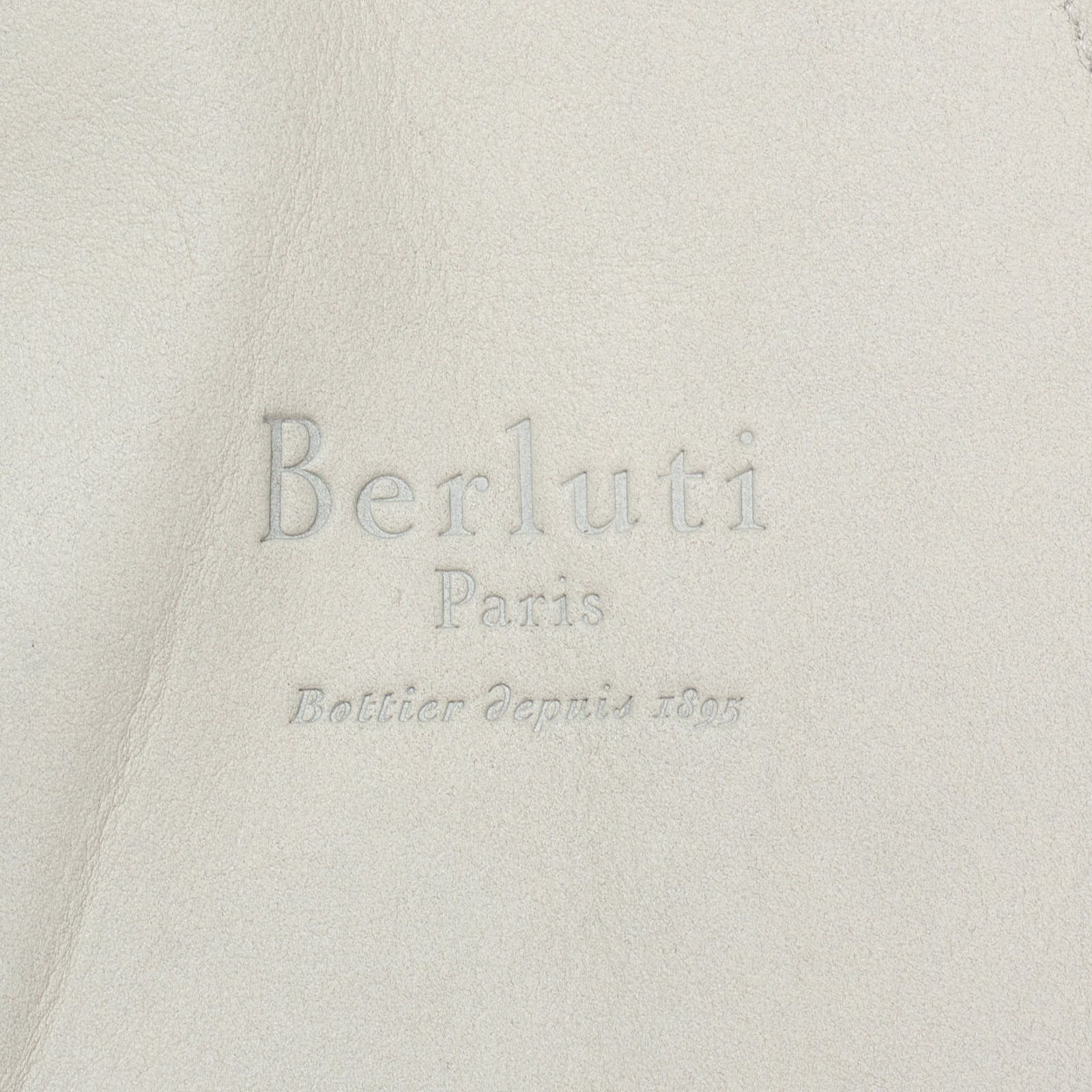 Berluti BERLUTI Paris Cream Calfskin Leather Unlined Bomber Jacket Size US M / EU 48-50 / 2 - 7 Thumbnail