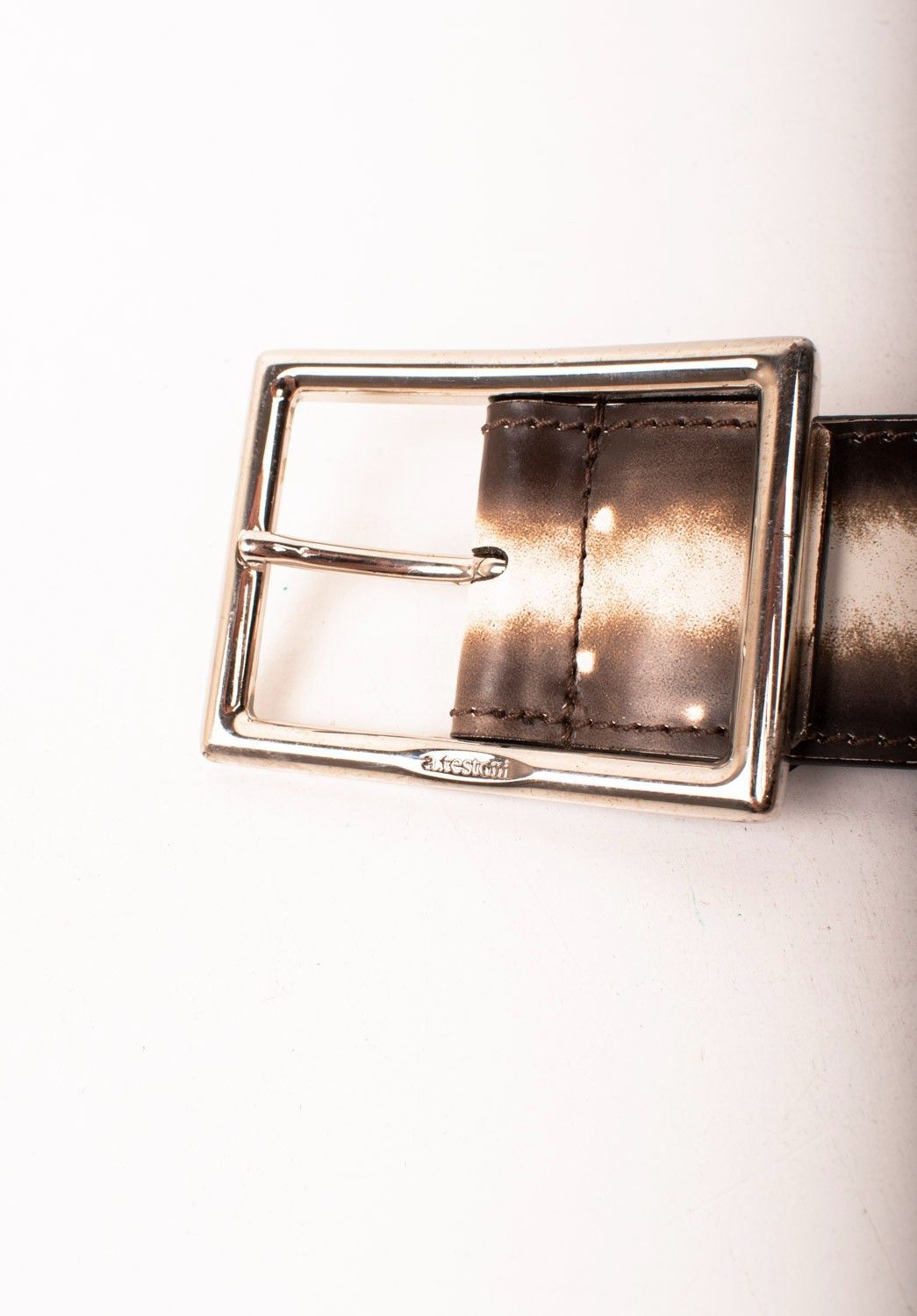 Testoni A.Testoni Men Leather Belt Size L Size 38 - 6 Thumbnail