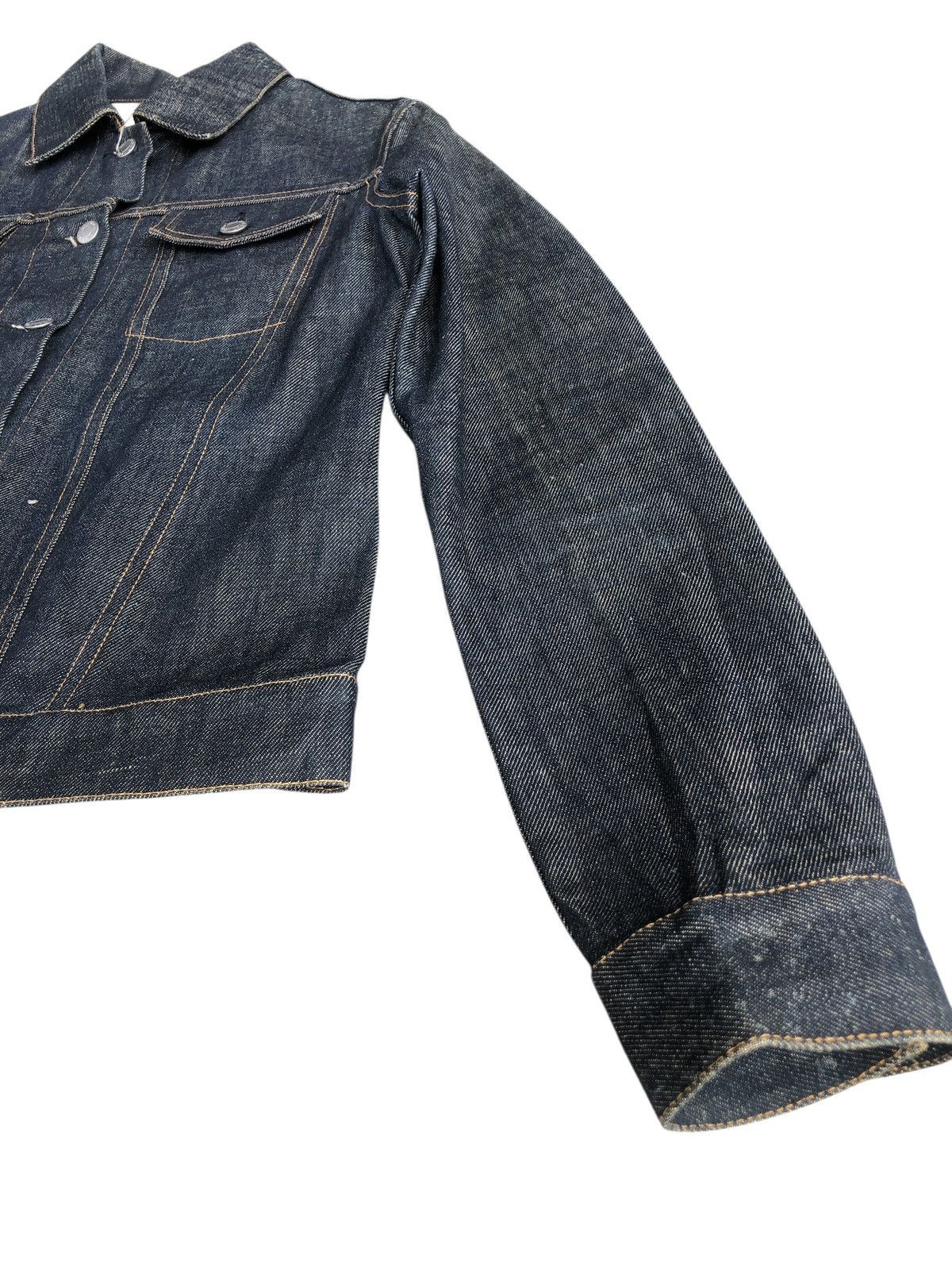 Helmut Lang Helmut Lang Classic Raw Denim Jacket Size US S / EU 44-46 / 1 - 10 Thumbnail