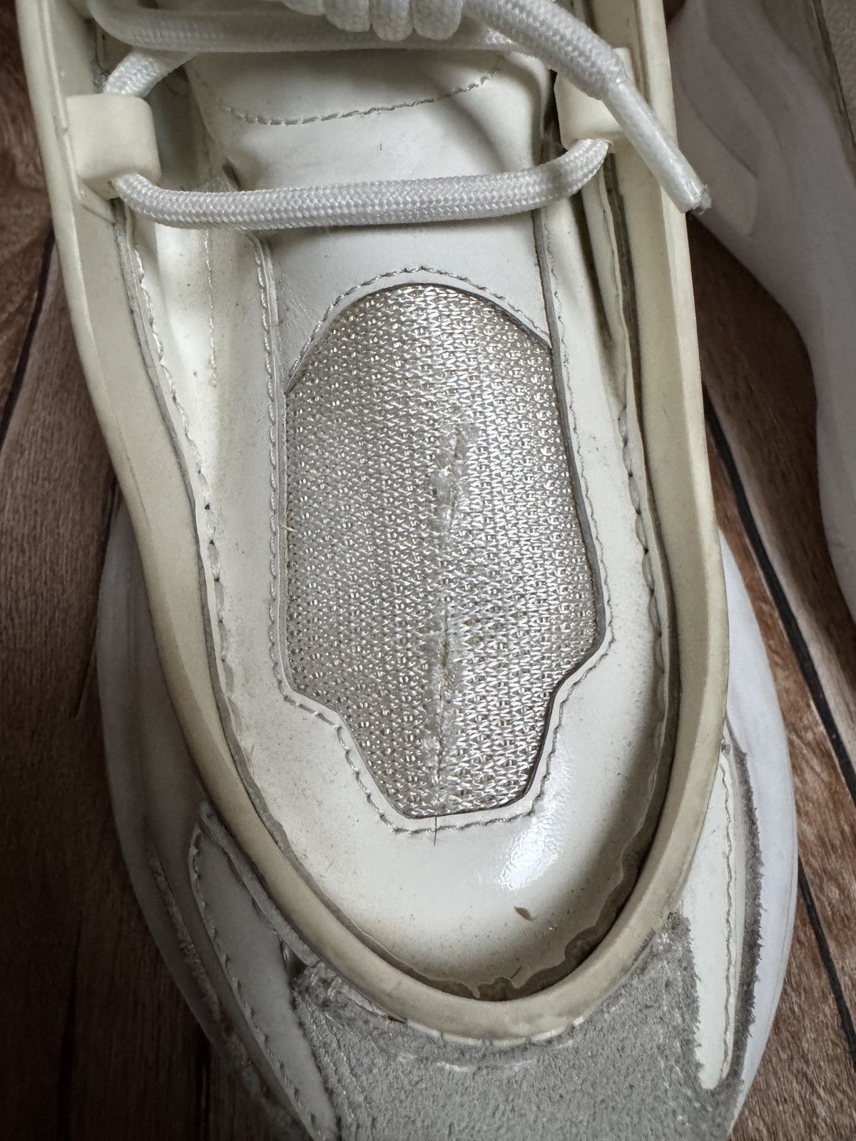 Prada panelled chunky suede sneaker Size US 7.5 / EU 40-41 - 10 Thumbnail