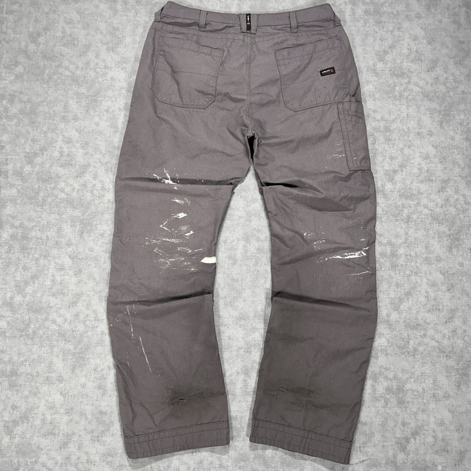Ariat Ariat FR M4 Relaxed Bootcut ripstop utility carpenter pants Size US 36 / EU 52 - 2 Thumbnail