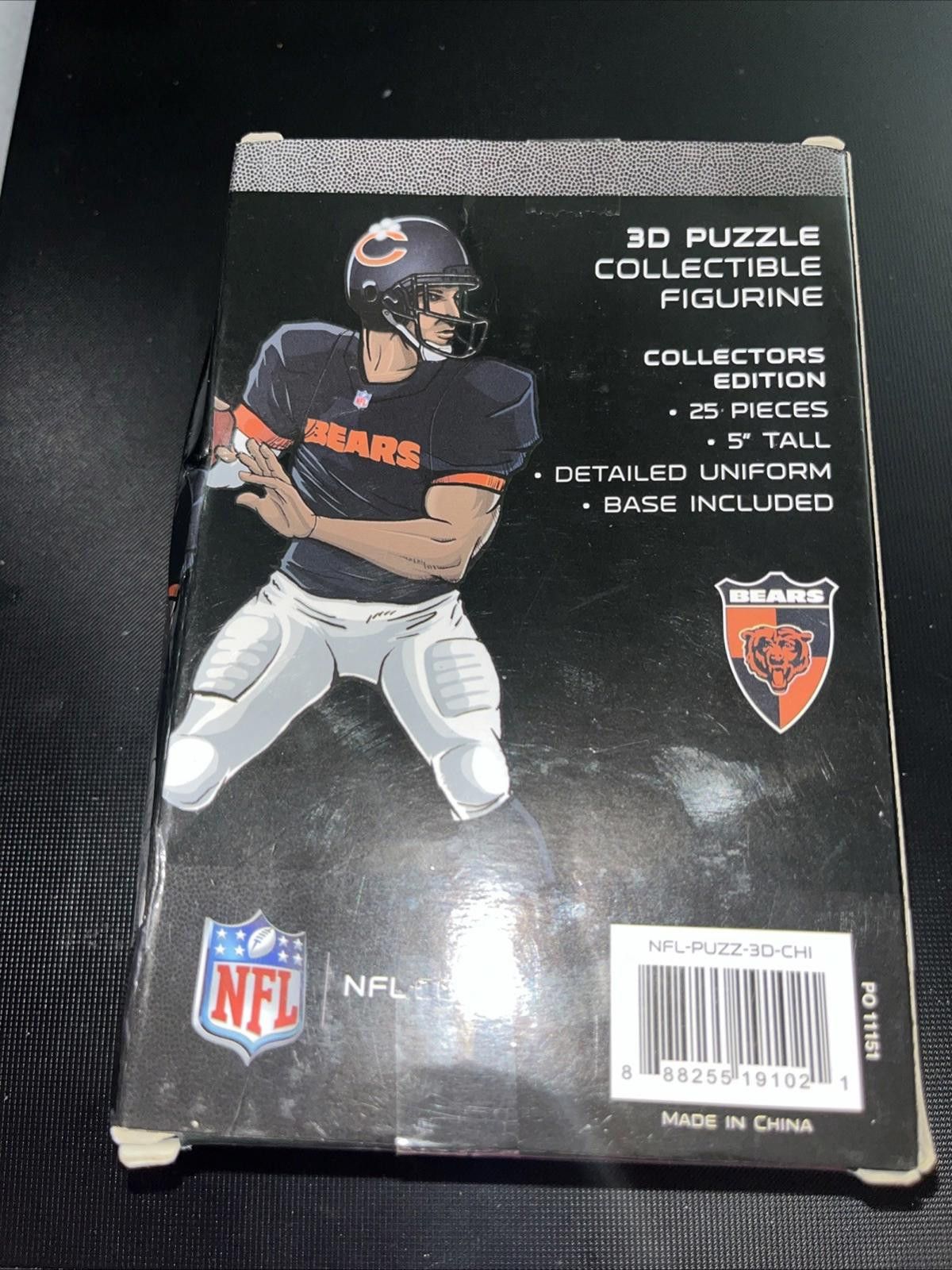 Other New Chicago Bears Collectible Figurine 3D Puzzle 25 Pieces Size ONE SIZE - 3 Thumbnail