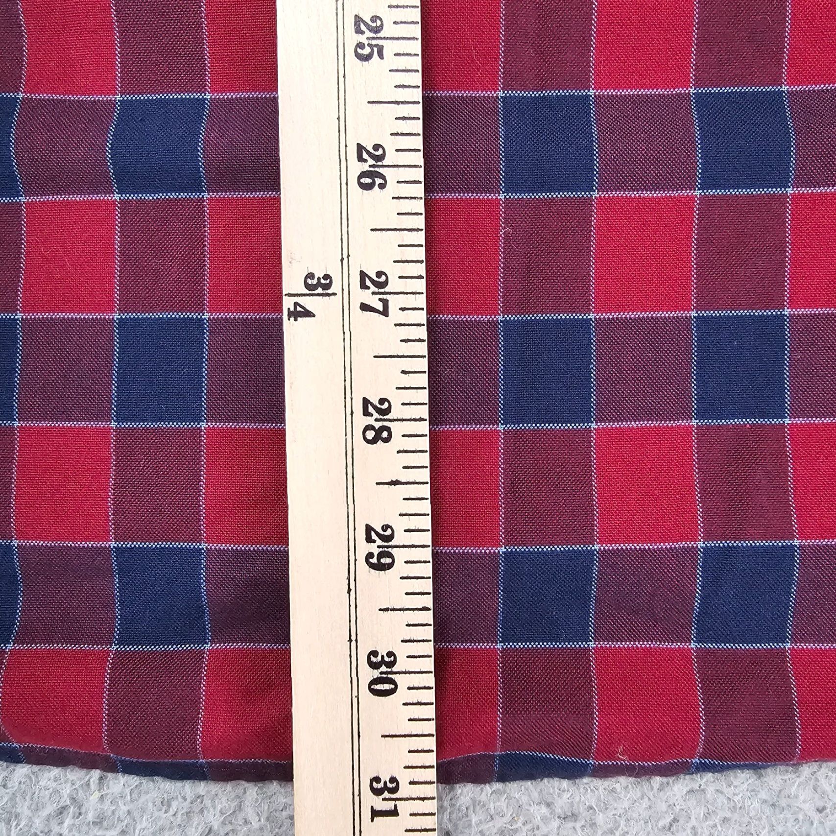 Gap GAP Shirt Mens XL Red Check Knit Button Up Long Sleeve Cotton Size US XL / EU 56 / 4 - 7 Thumbnail