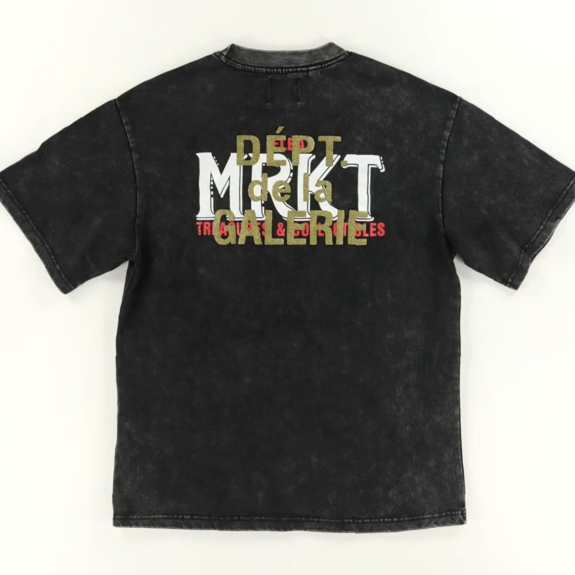 Vintage Recycle Flea Mrkt Solid T-Shirt Black Men M Shirt Mens Black 19in 27in Vintage No Short Sleeve Crew Neck Cotton Regular Fit 90s? Size US M / EU 48-50 / 2 - 4 Thumbnail