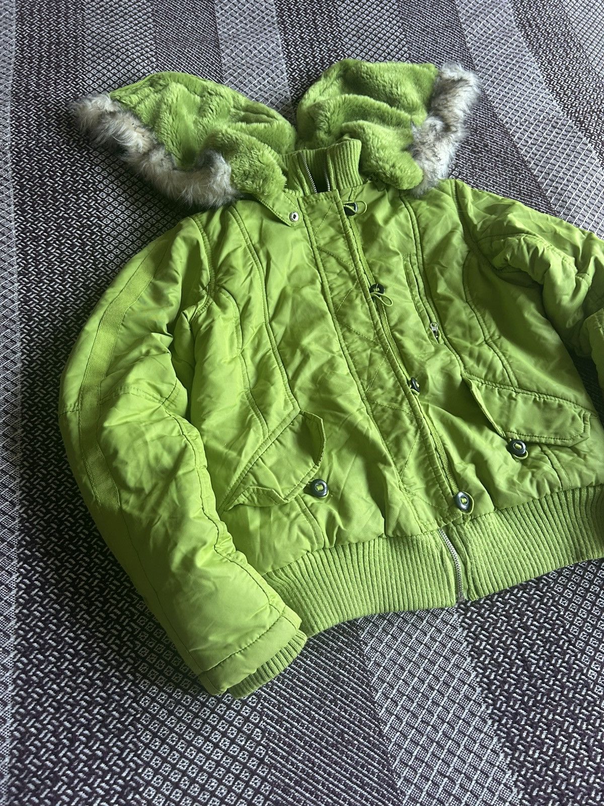 Vintage Fishbone Alaska Jacket Y2K Grunge Women Streetwear Size XS Size XS / US 0-2 / IT 36-38 - 7 Thumbnail