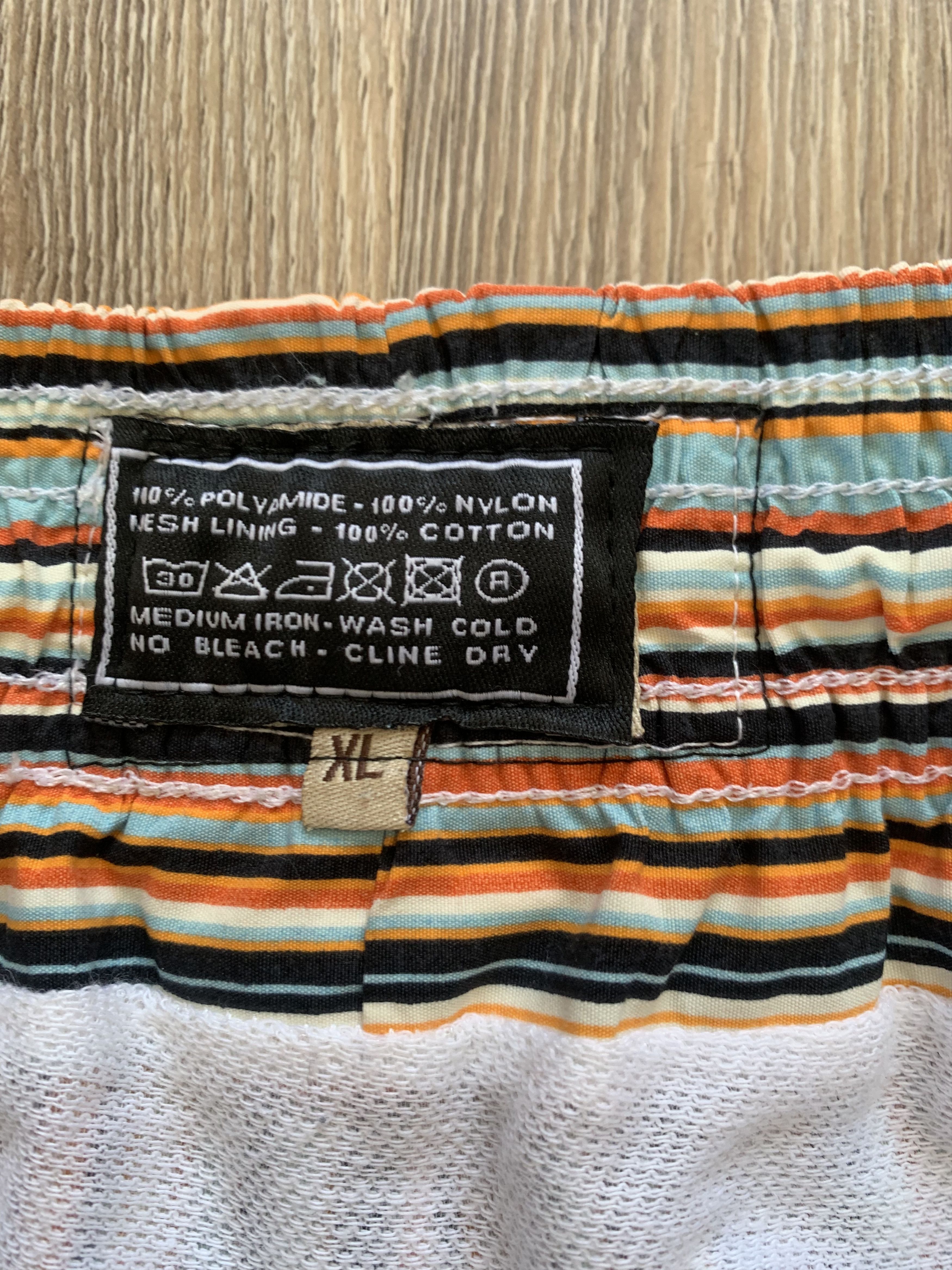 Other Vintage Ectasea Stripe Beach Nylon Shorts Size US 36 / EU 52 - 5 Thumbnail