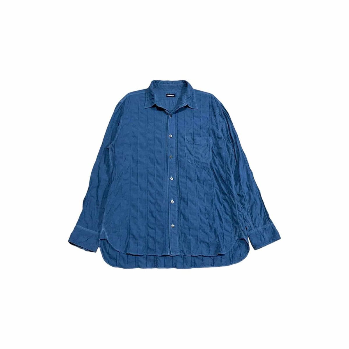 Issey Miyake 🔥Vintage Issey Miyake Plantation Pleats Wrinkled Shirt Size US XL / EU 56 / 4 - 1 Thumbnail