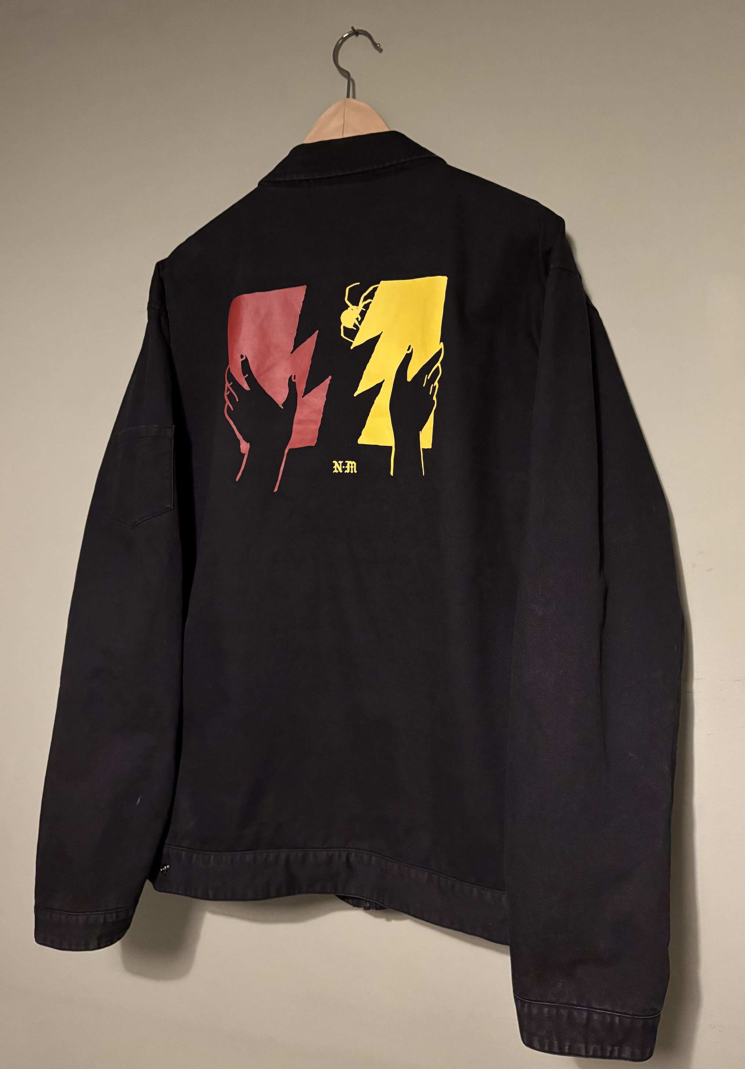 The Hundreds x Never Made Black Canvas Jacket Francisco Reyes Jr Size US XXL / EU 58 / 5 - 6 Thumbnail