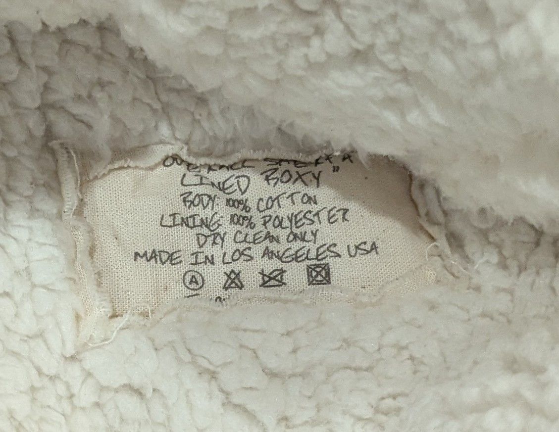 Greg Lauren Greg Lauren Sherpa Linen Denim Shawl Jacket Denim 2 - Medium Size US M / EU 48-50 / 2 - 8 Thumbnail