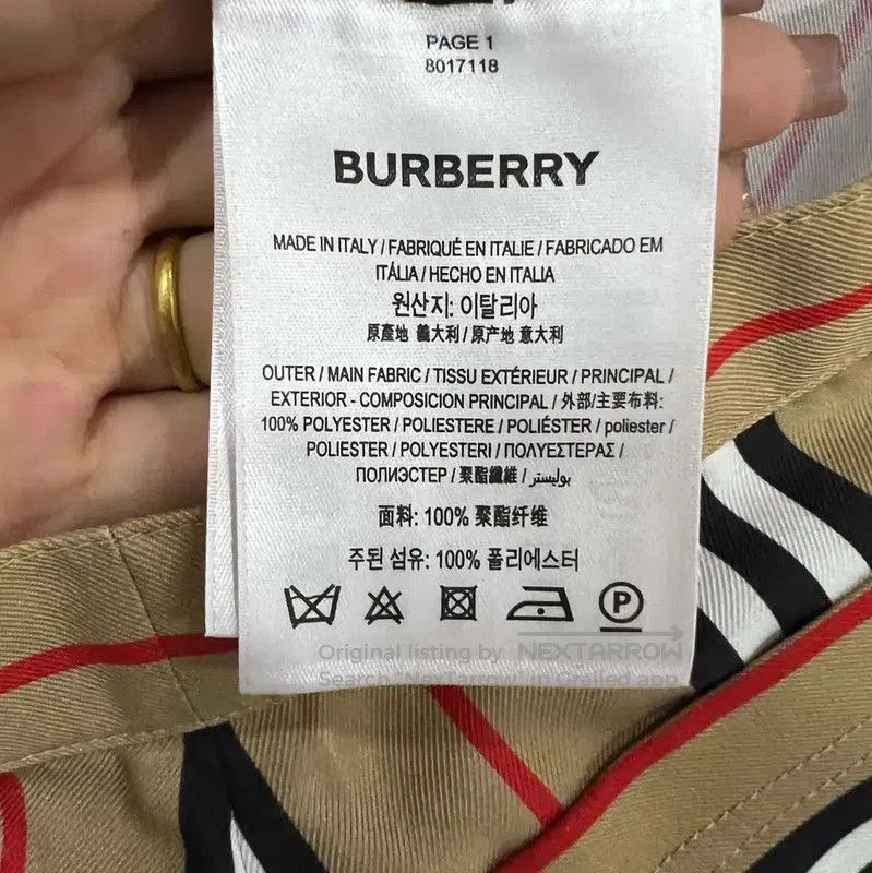 Burberry Burberry Striped Cotton Midi Skirt for Summer. Size 28" / US 6 / IT 42 - 4 Thumbnail