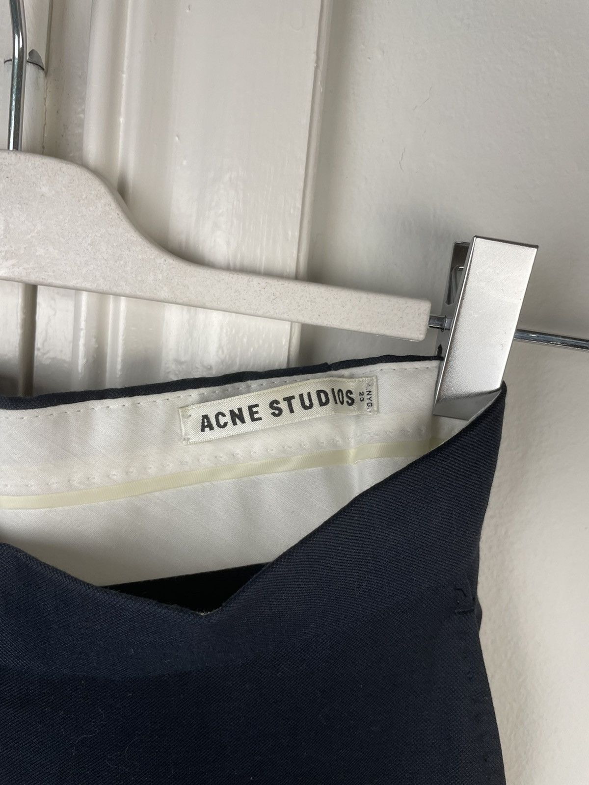Acne Studios Acne Studios Wall St blue suit pants trousers chinos Size US 32 / EU 48 - 3 Thumbnail