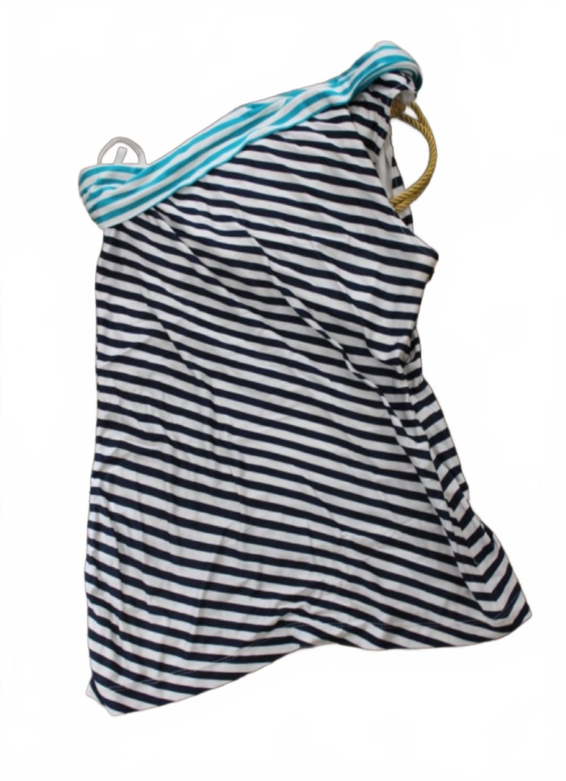 Other ETCETERA Striped One-Shoulder Dress with Rope Detail Small Size S / US 4 / IT 40 - 5 Thumbnail