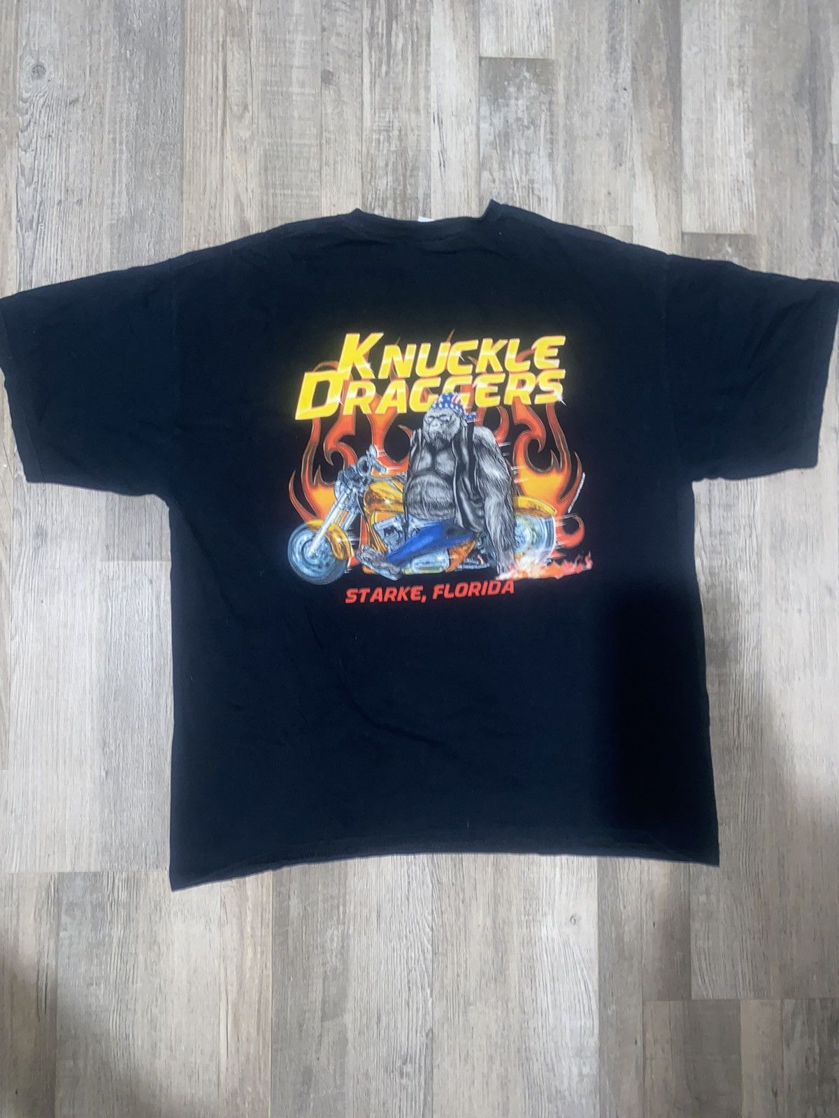 Harley Davidson × Vintage knuckle draggers t-shirt Size US XL / EU 56 / 4 - 1 Thumbnail