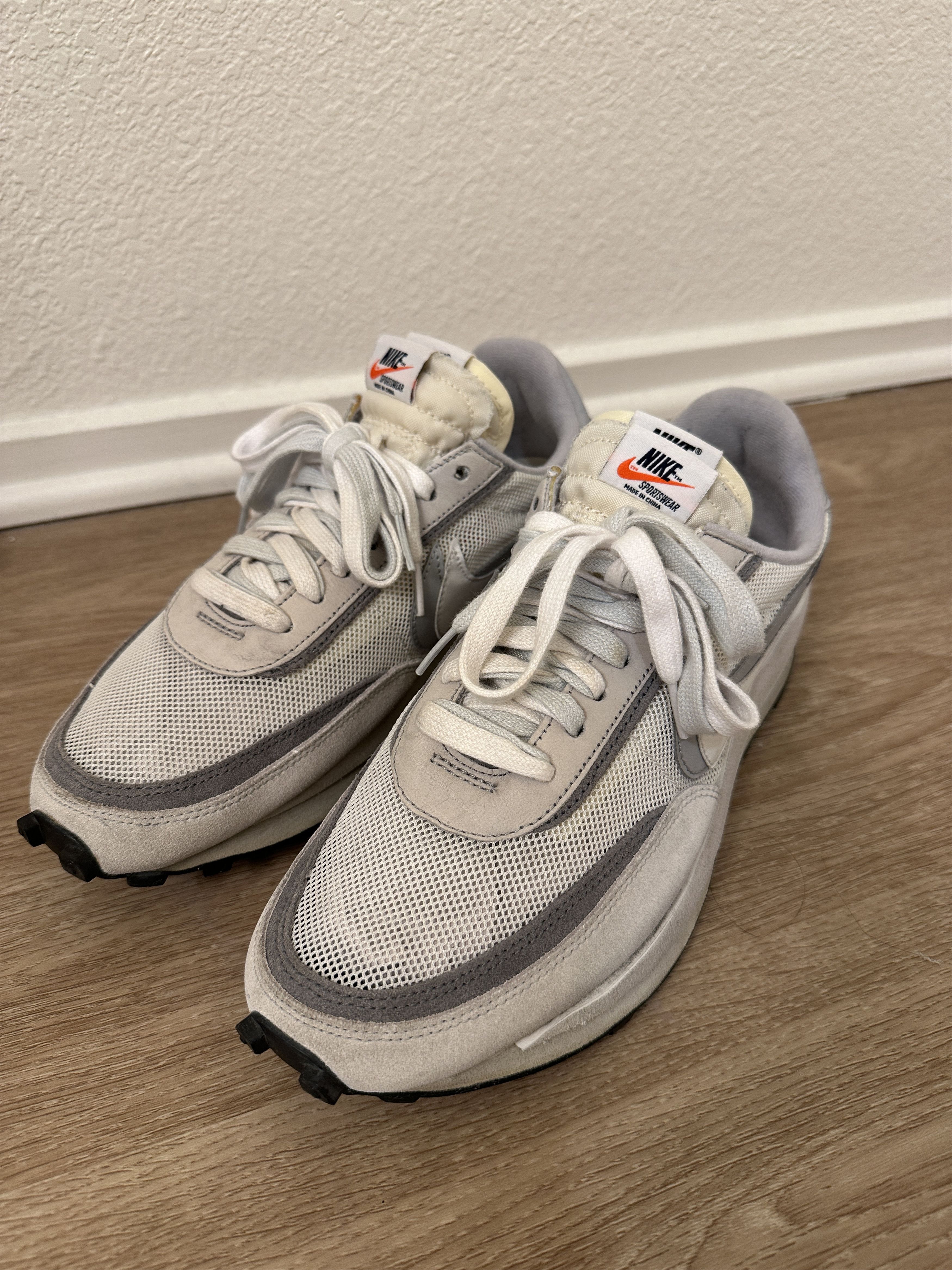 Nike Nike Sacai LDWaffle Summit White Size US 10 / EU 43 - 2 Thumbnail