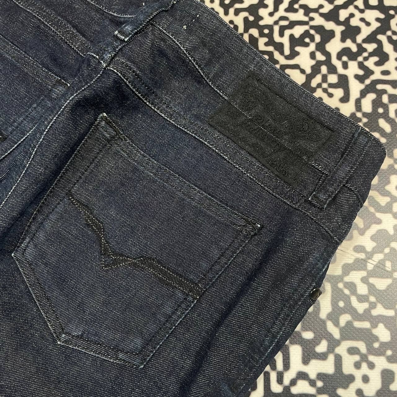Diesel Vintage Y2K Diesel Japanese Style Casual Denim Midi Skirt Size 24" / US 00 / IT 34 - 10 Thumbnail