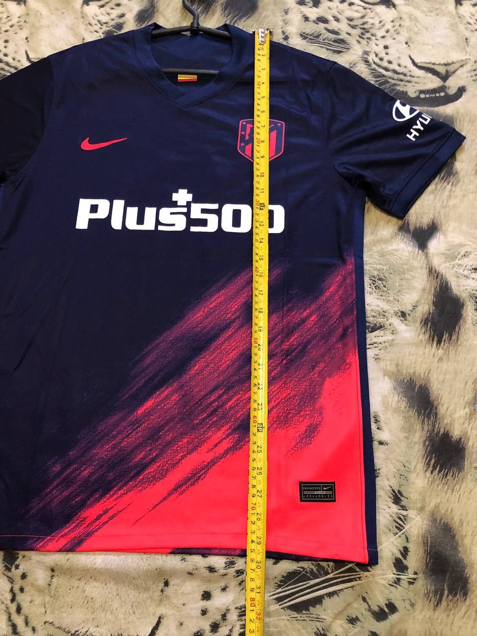 Nike ATLETICO MADRID FOOTBALL SHIRT SOCCER JERSEY NIKE Size US L / EU 52-54 / 3 - 13 Thumbnail