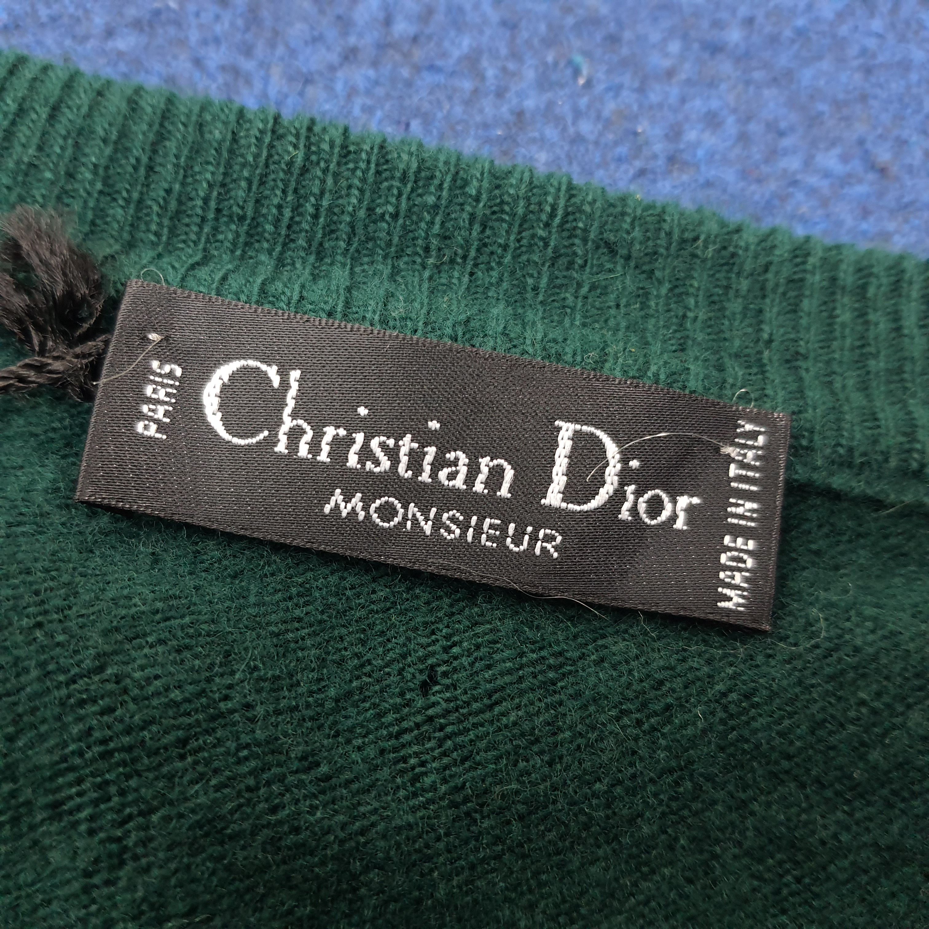 Christian Dior Monsieur Vintage Christian Dior Monsieur Designer Pullover C242N21 Size US L / EU 52-54 / 3 - 5 Thumbnail