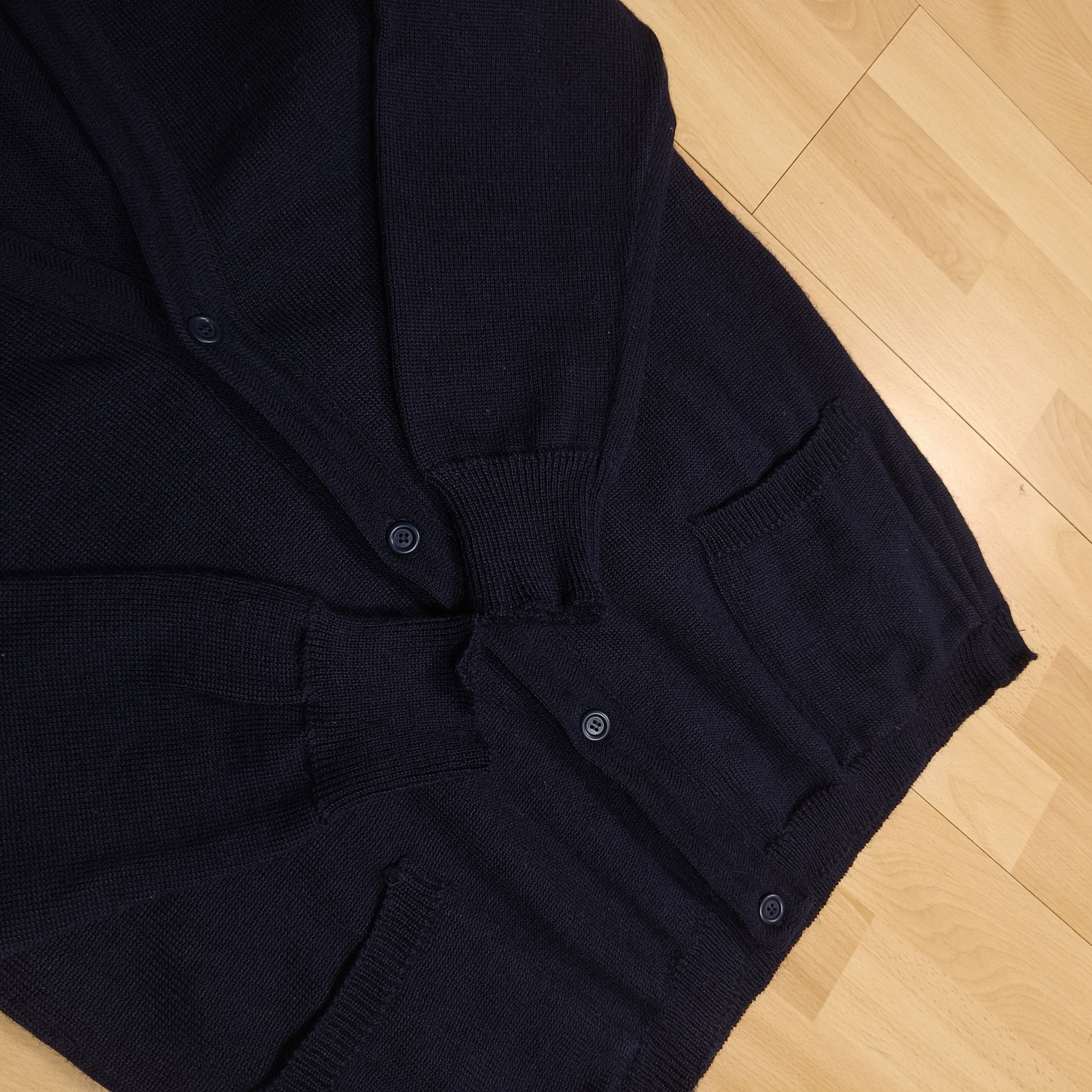 Vintage Vintage Busnel Wool Cardigan Size US M / EU 48-50 / 2 - 2 Thumbnail