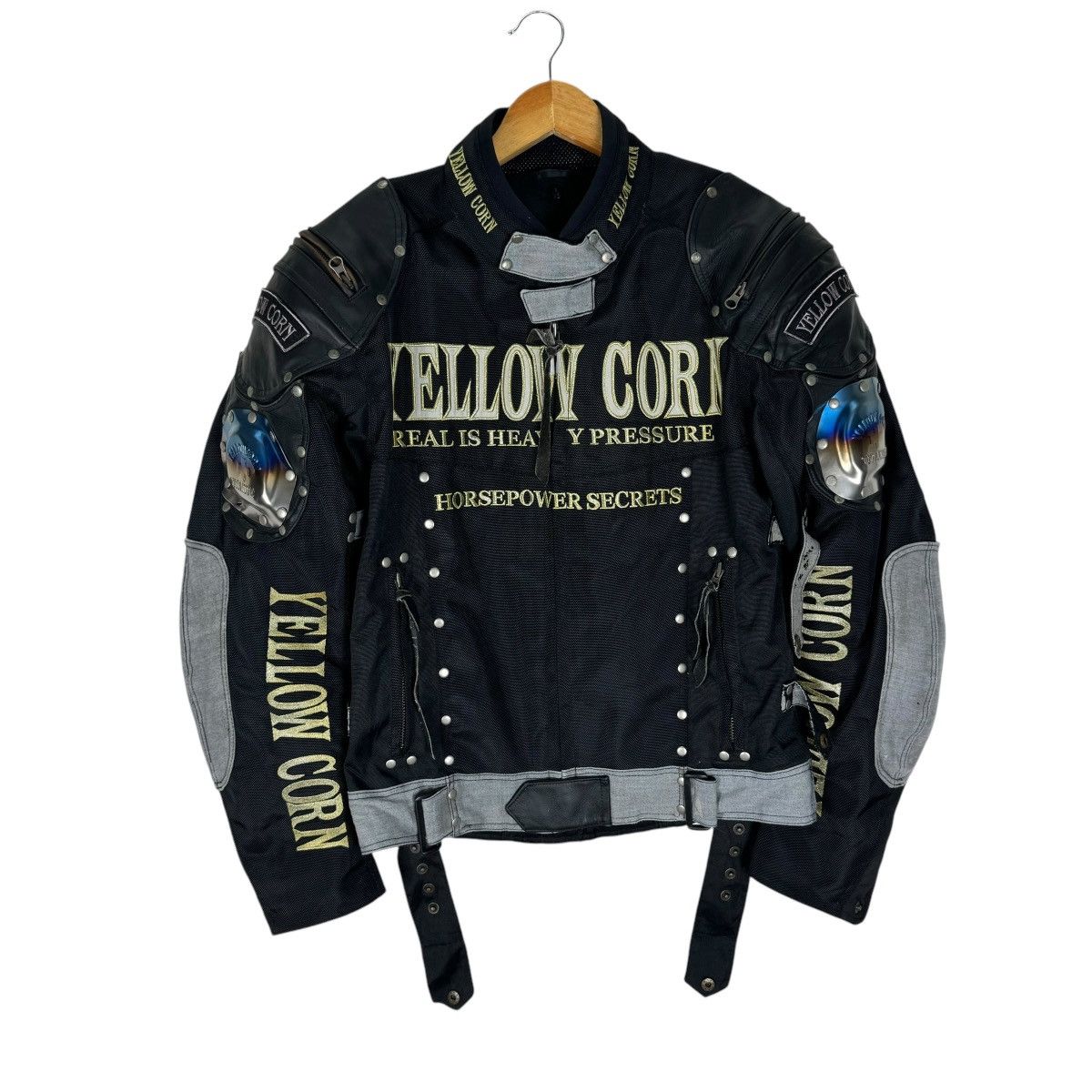 YELLOW CORN ☀️YELLOW CORN PADDING SLEDGE HAMMER RACING TEAM JACKET Size US L / EU 52-54 / 3 - 1 Thumbnail