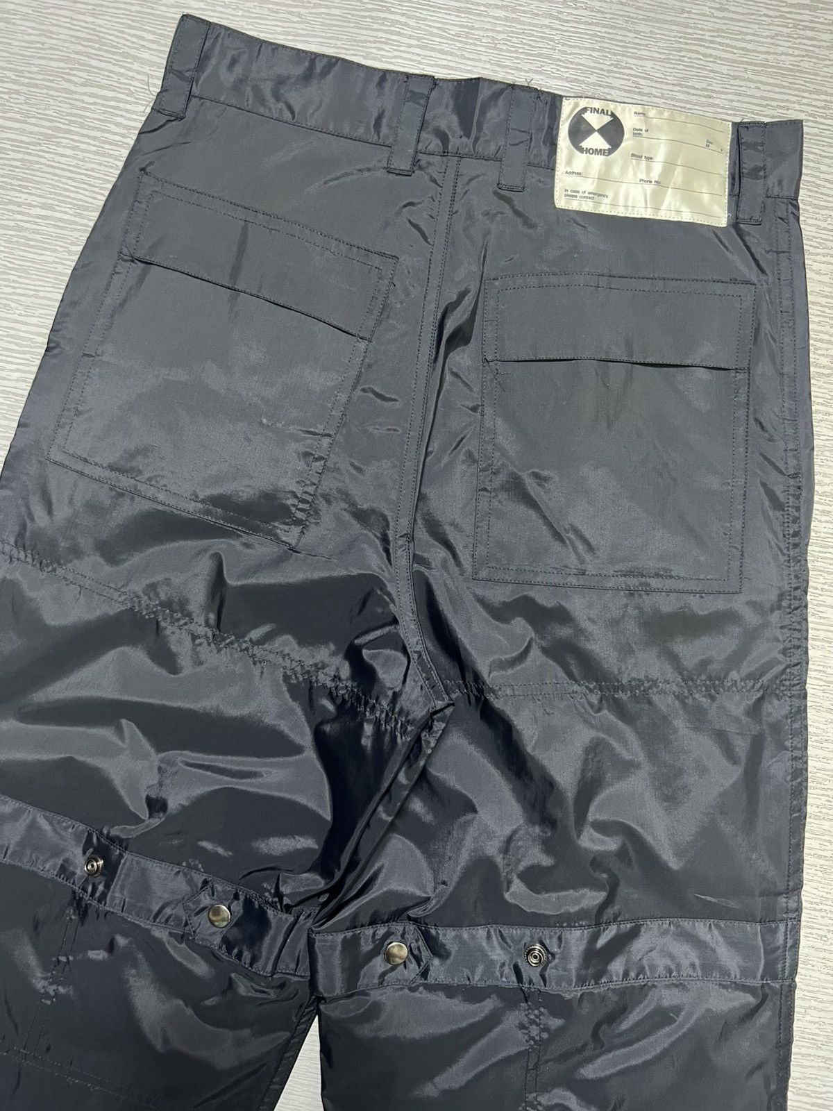 Final Home Final Home - A/W 1995 - 12 Pockets Nylon Survival Pants Size US 30 / EU 46 - 9 Thumbnail