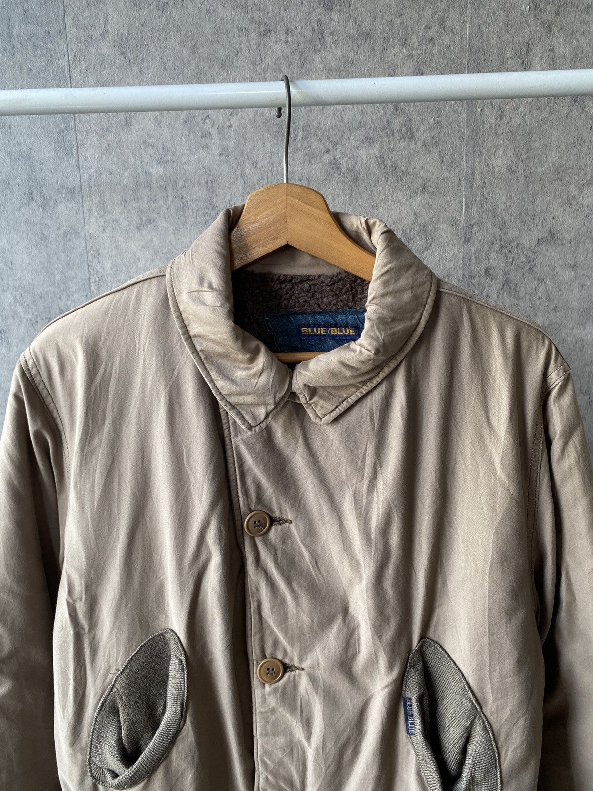 Blue Blue Japan Blue Blue Japan Sherpa Lining Jacket Size US M / EU 48-50 / 2 - 6 Thumbnail
