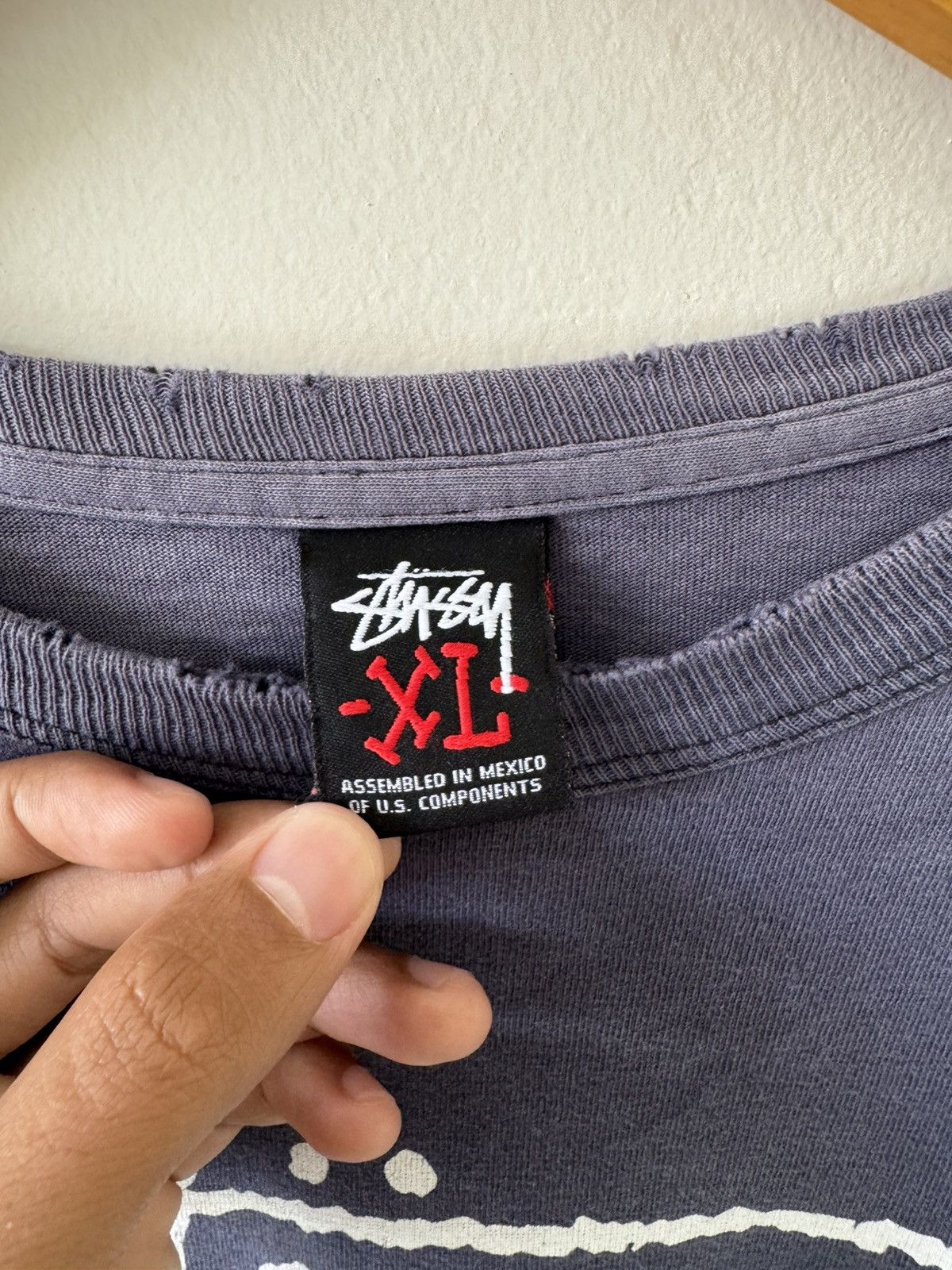 Stussy VINTAGE 00’S STUSSY DRUM LONGSLEEVE SHIRT Size US XL / EU 56 / 4 - 6 Thumbnail