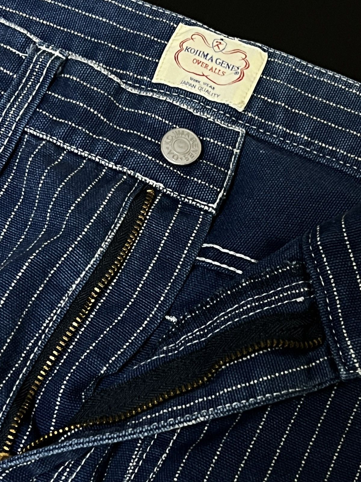 Japanese Brand × KOJIMA GENES 🔥HOT DROPS🔥 Kojima Genes Hickory Wabash Double Knee Size US 36 / EU 52 - 1 Thumbnail