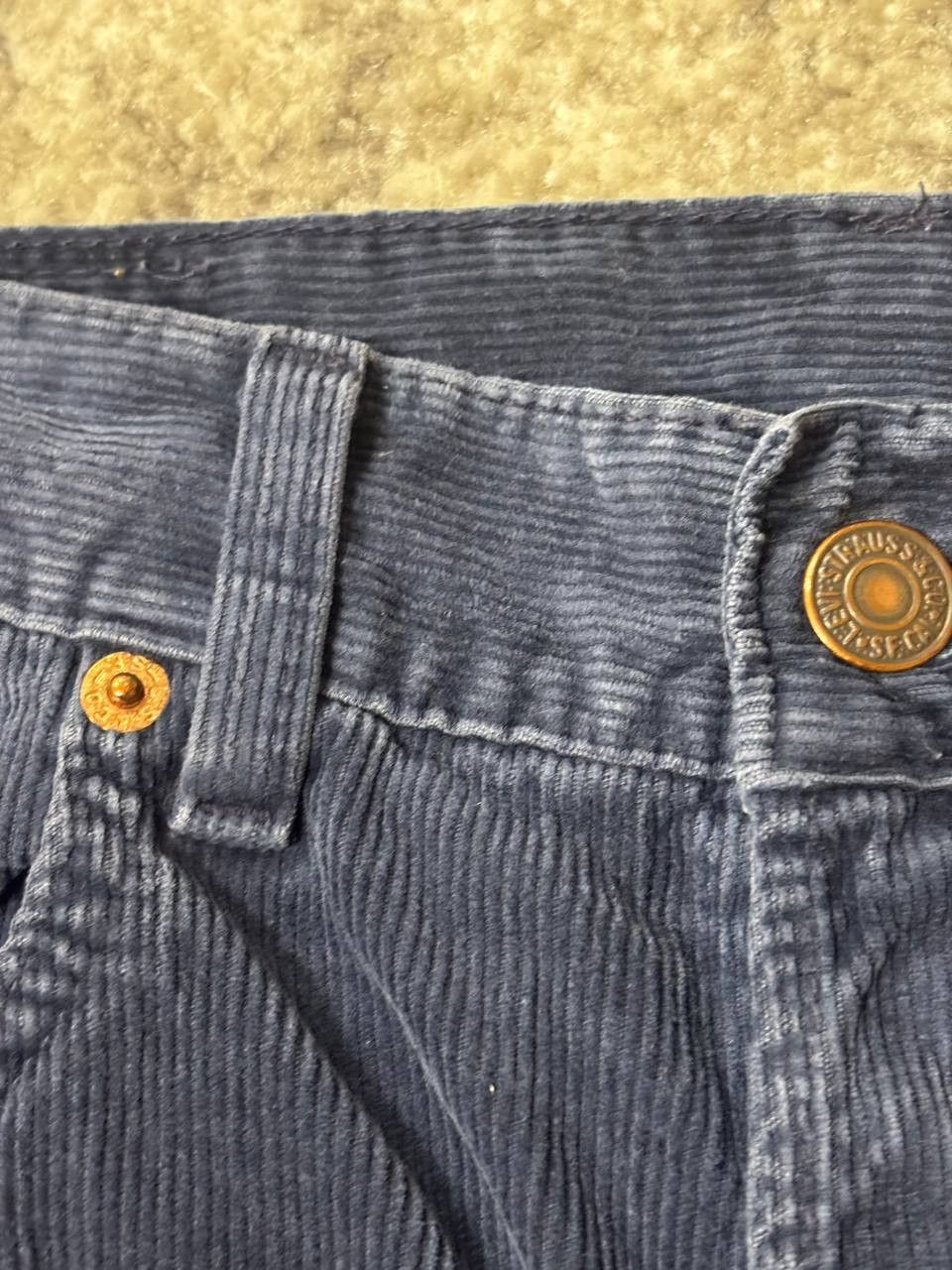 Levi's Vintage Clothing Levi’s 551 Cargo Corduroy Pants –1995–Made in Italy–Vintage Size US 30 / EU 46 - 10 Thumbnail