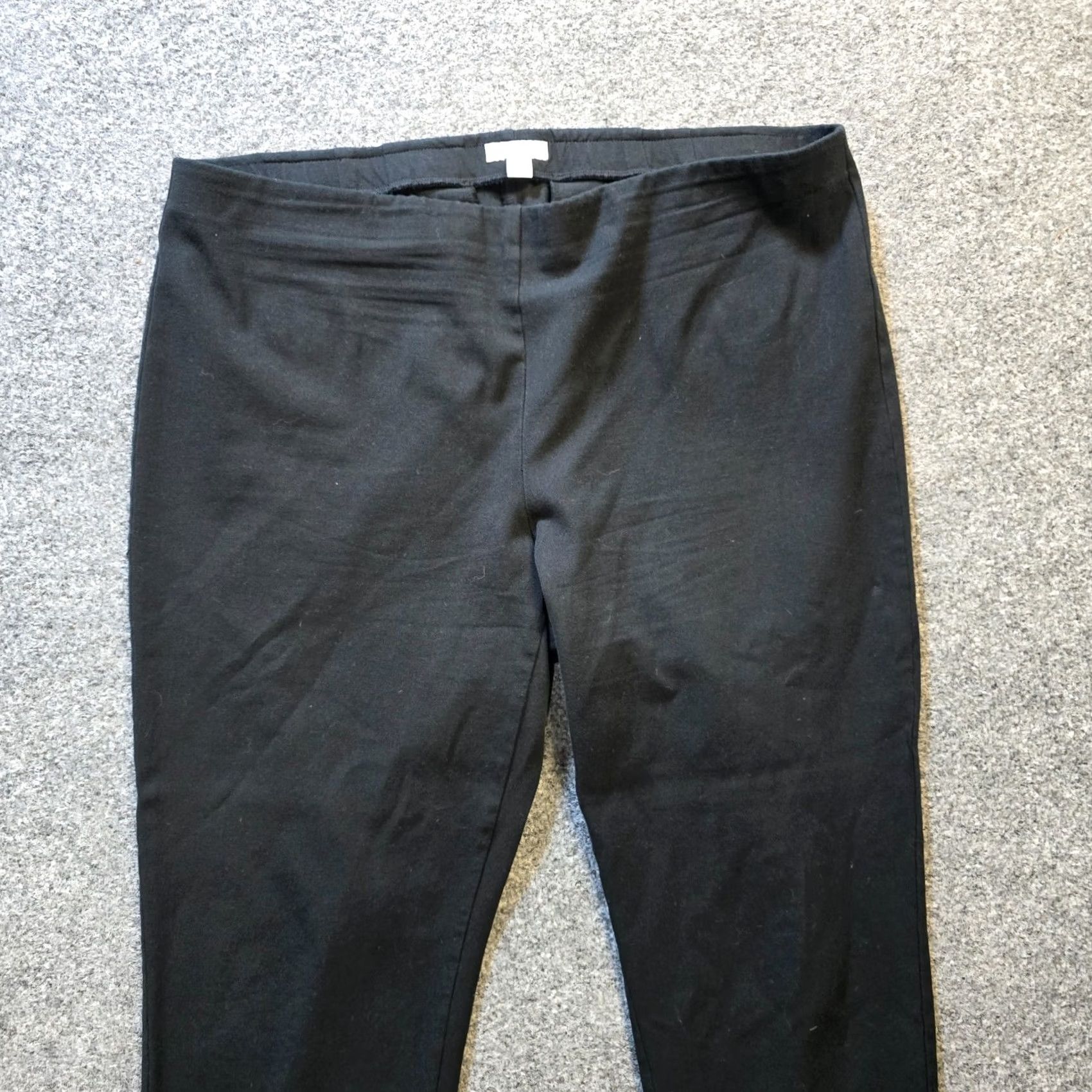 J. Jill J. Jill Pants Women 14 Black Premium Bi Stretch Ankle Career Casual Cuffed Size 36" / US 14 / IT 50 - 2 Thumbnail