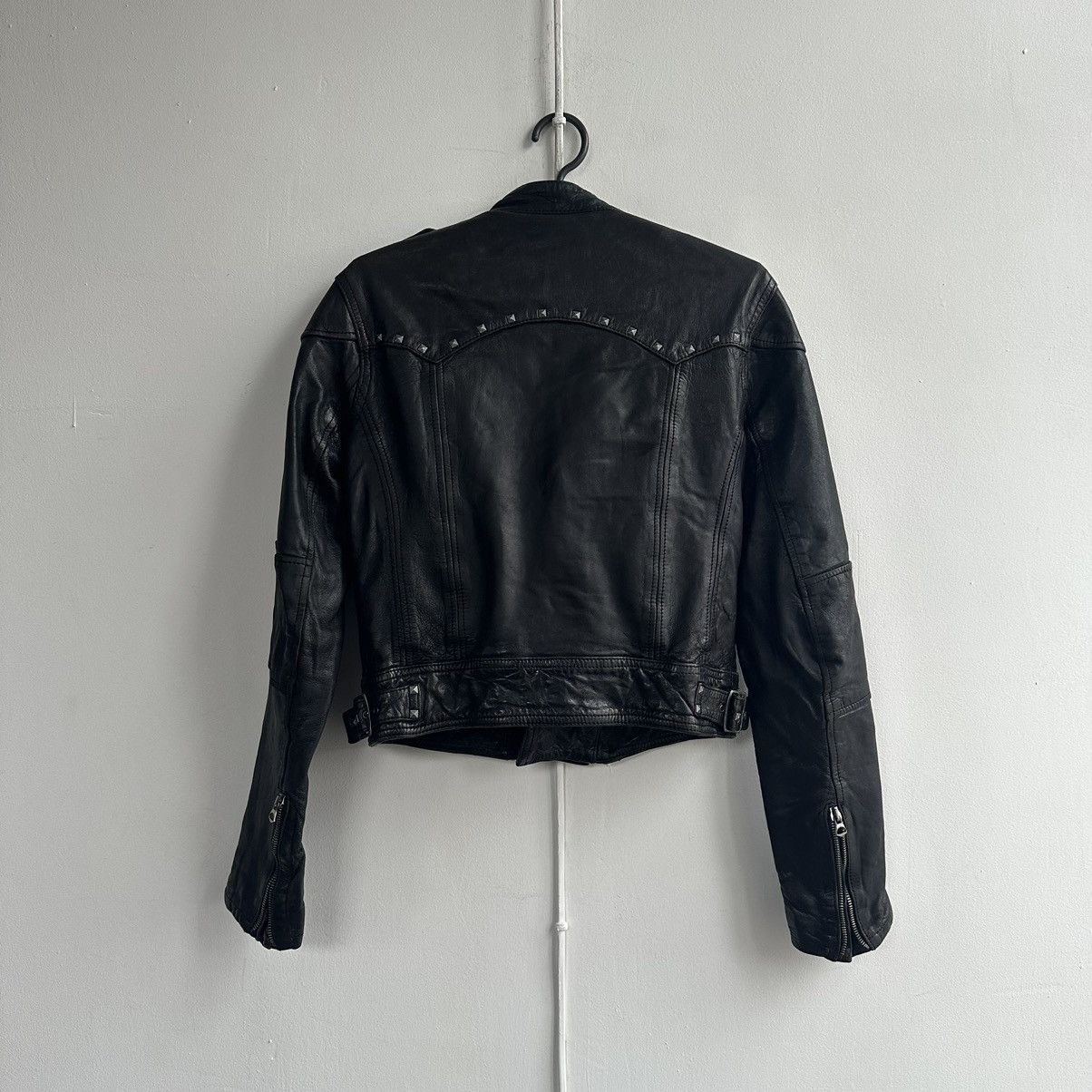 Levi's Levis Vintage Real leather biker moto punk jacket Size S / US 4 / IT 40 - 12 Thumbnail