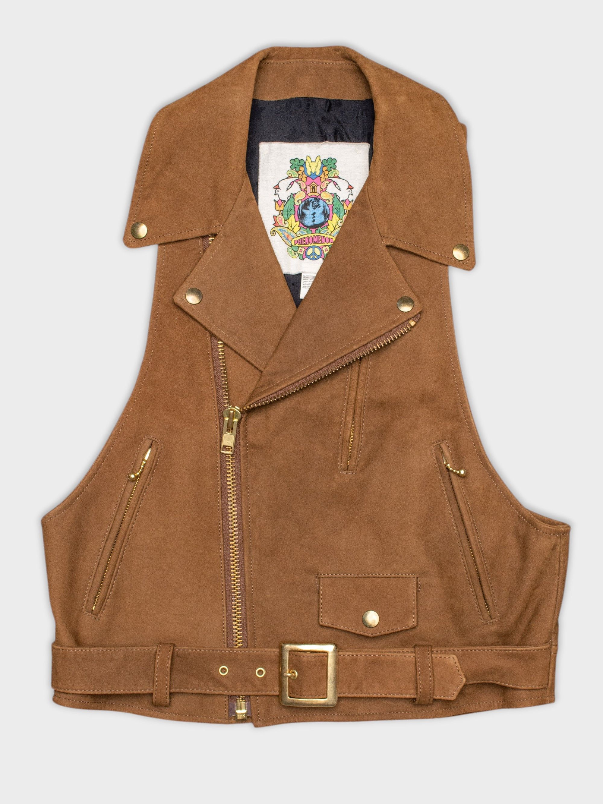 PHENOMENON PHENOMENON - S/S 2010 - buffalo leather biker vest Size US S / EU 44-46 / 1 - 2 Thumbnail