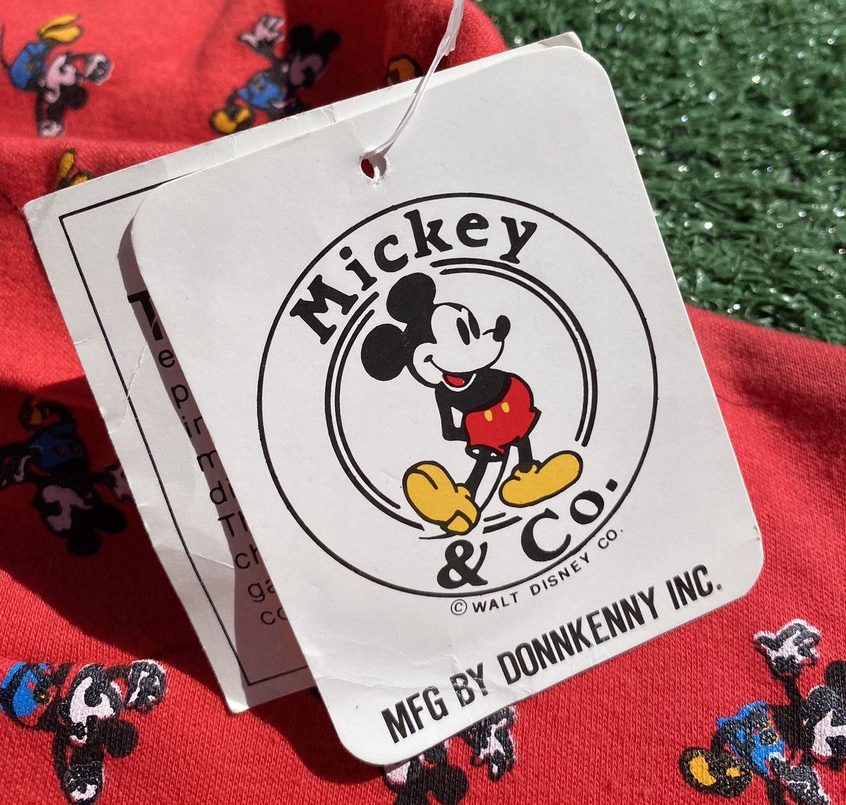 Mickey & Co. New VTG 90’s Mickey Donnkenny All Over Print TurtleNeck Size M / US 6-8 / IT 42-44 - 6 Thumbnail