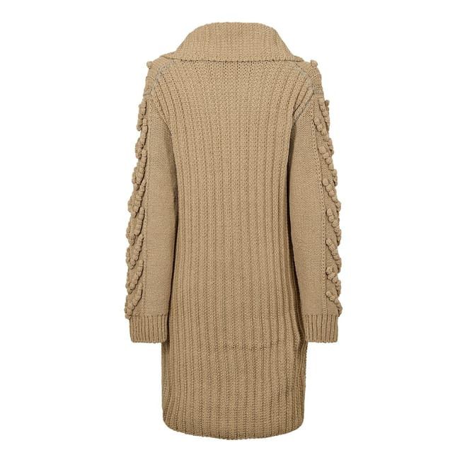 Bottega Veneta Bottega Veneta Hooded Relaxed Fit Coat in Neutral Size S / US 4 / IT 40 - 2 Thumbnail