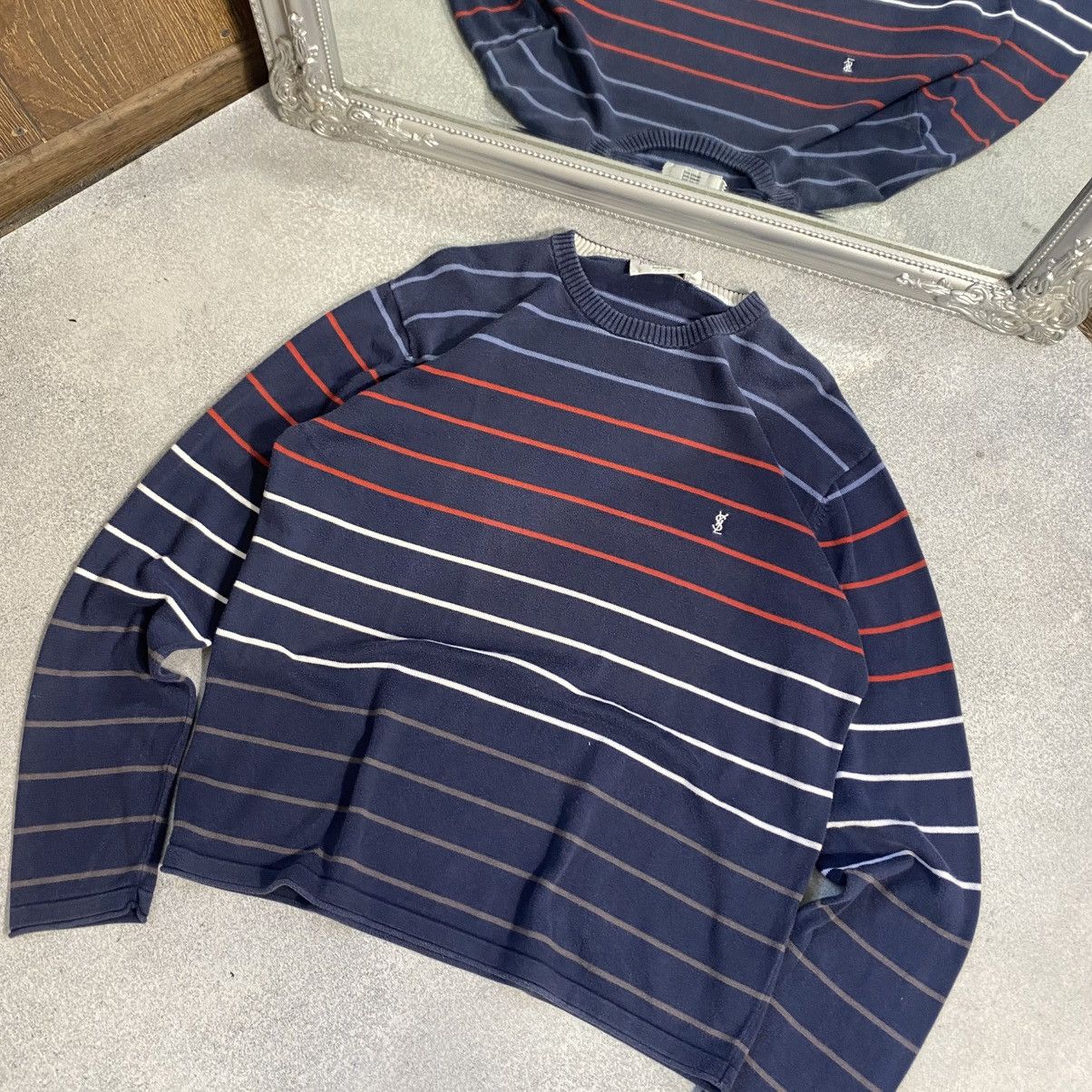 Yves Saint Laurent Vintage Ysl sweater Yves Saint Laurent sweatshirt Size US M / EU 48-50 / 2 - 2 Thumbnail
