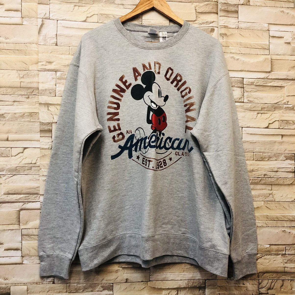 Vintage Disney Mickey’s Pullover Sweater Gray Size XL Unisex Size US XL / EU 56 / 4 - 1 Thumbnail