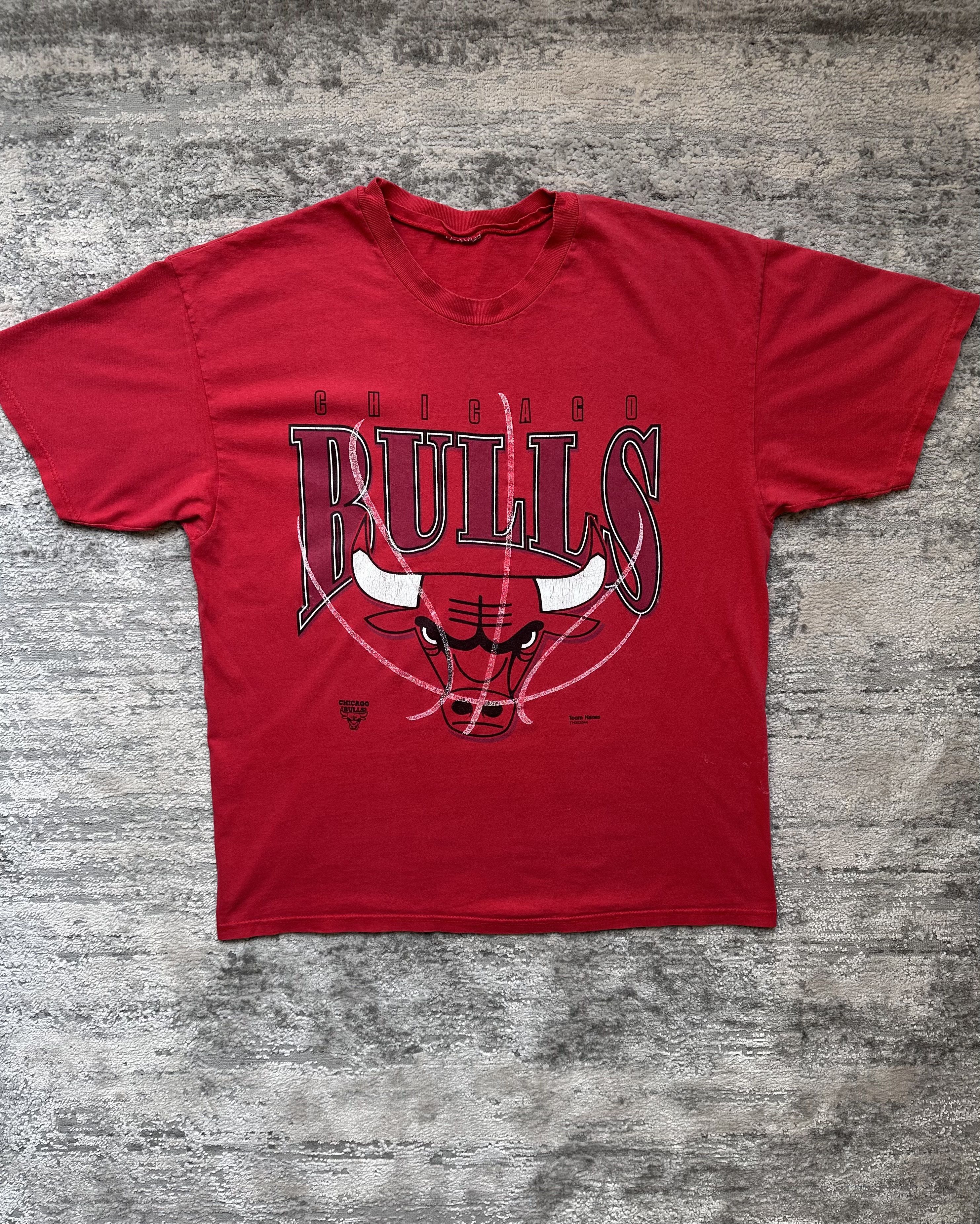 Vintage Chicago Bulls vintage t shirt Size US XL / EU 56 / 4 - 1 Thumbnail