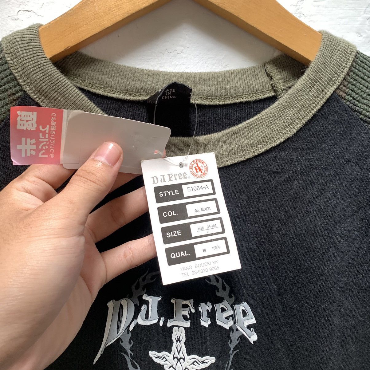 Japanese Brand DJ FREE Tribal Design Reglan LongSleeve IfSixWanNine Style Size US L / EU 52-54 / 3 - 8 Thumbnail