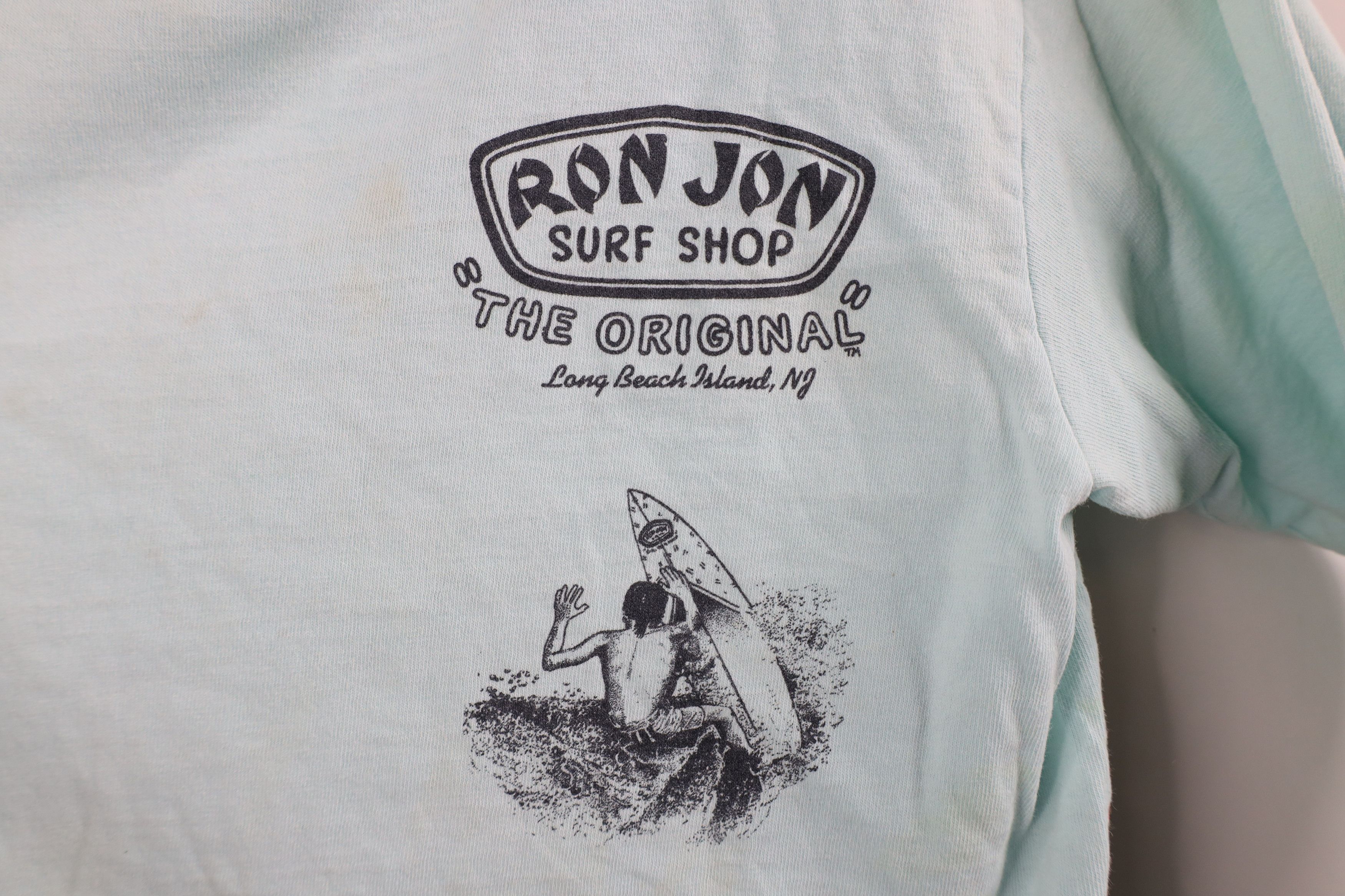 Vintage Vintage 80s Ron Jon Surf Shop Long Sleeve T-Shirt USA Size S / US 4 / IT 40 - 4 Thumbnail
