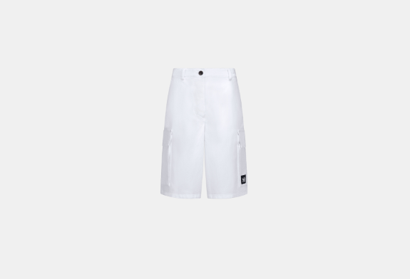 image of Dior O1Bcso1Str0224 Shorts In White, Women's (Size 38)