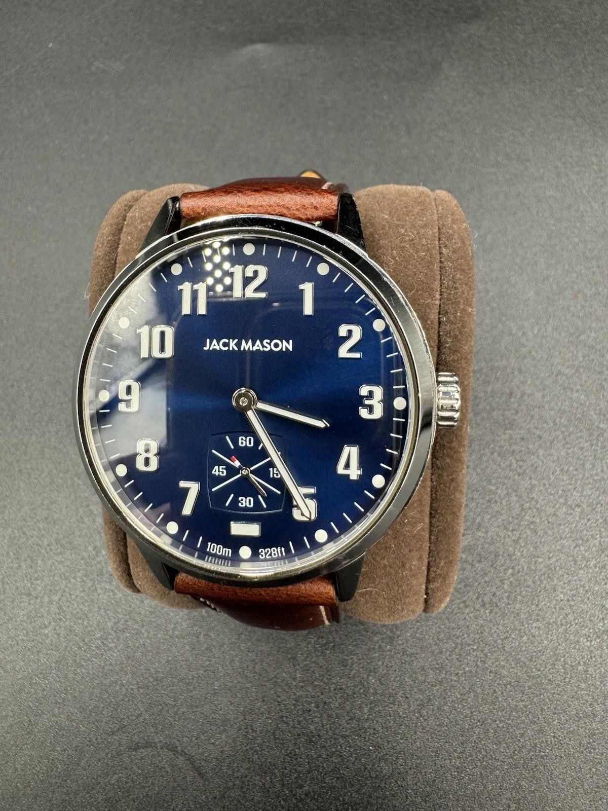 Other Jack Mason Field Sub Second Quartz 38mm Leather Strap - JM-F Size ONE SIZE - 4 Thumbnail
