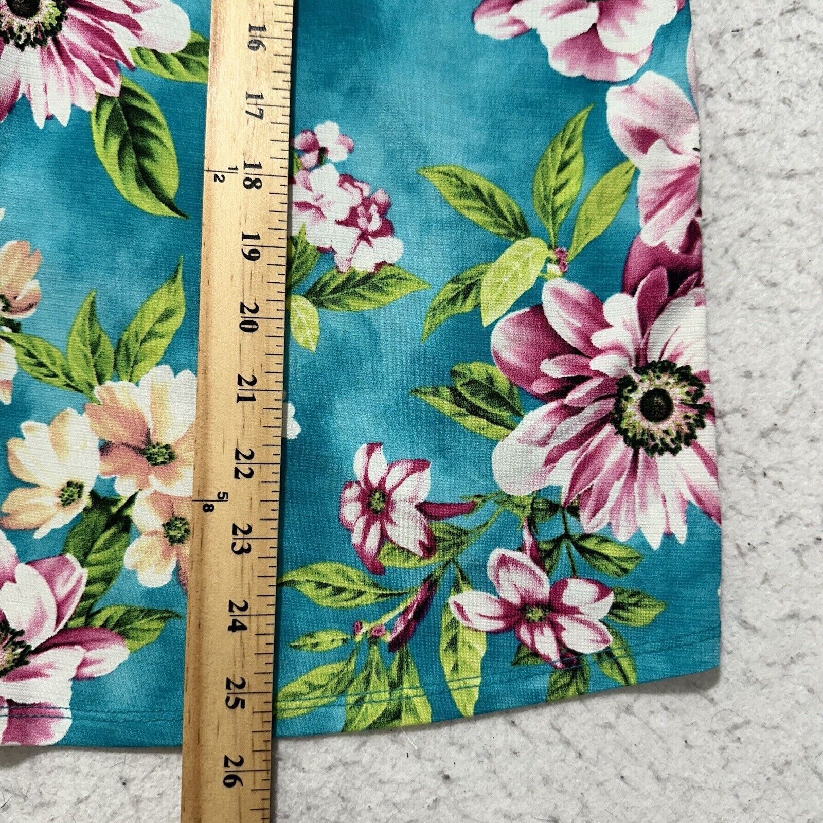 Other Sew In Love Small Tropical Hawaiian Floral Blue Tank Top Size S / US 4 / IT 40 - 7 Thumbnail