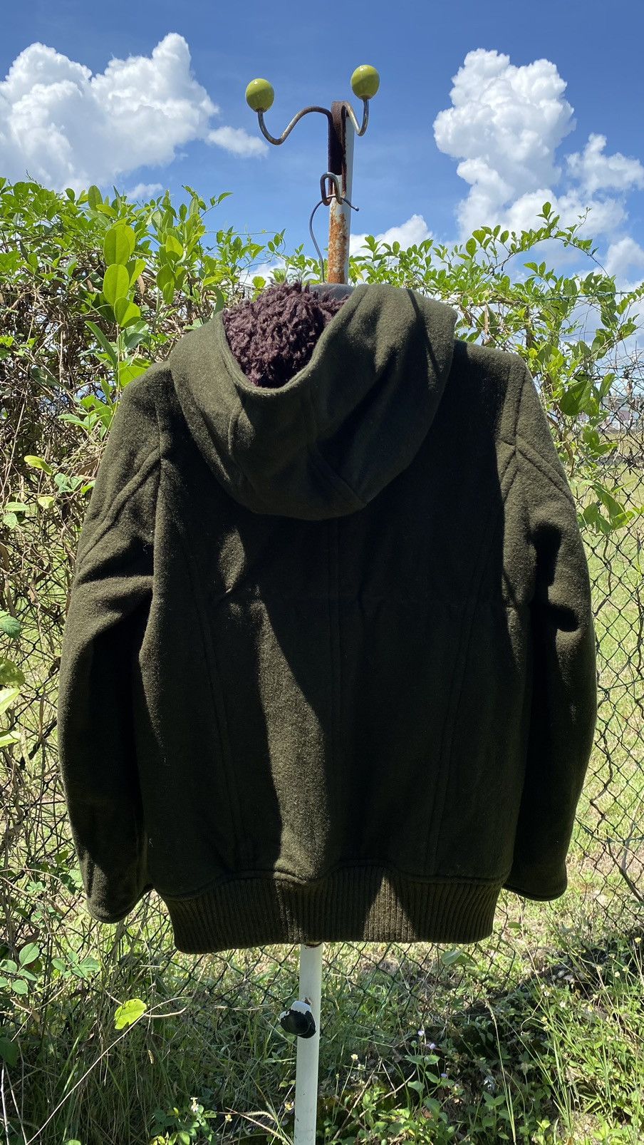 Issey Miyake Rare Issey Miyake Sunao Kuwahara Green Wool Hooded Jacket M Size US M / EU 48-50 / 2 - 2 Thumbnail
