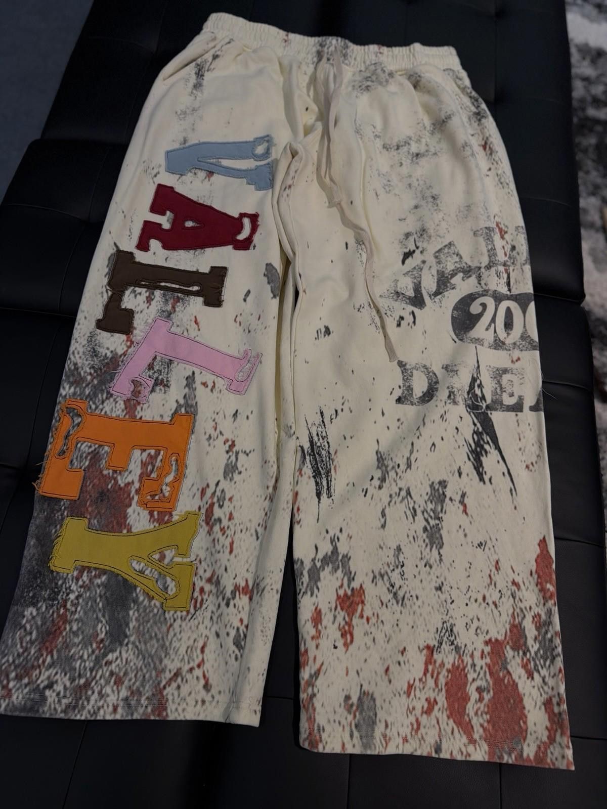 Other Valley Colorful Drawstring Sweatpants Size Large NEW Vale Size US 34 / EU 50 - 2 Thumbnail